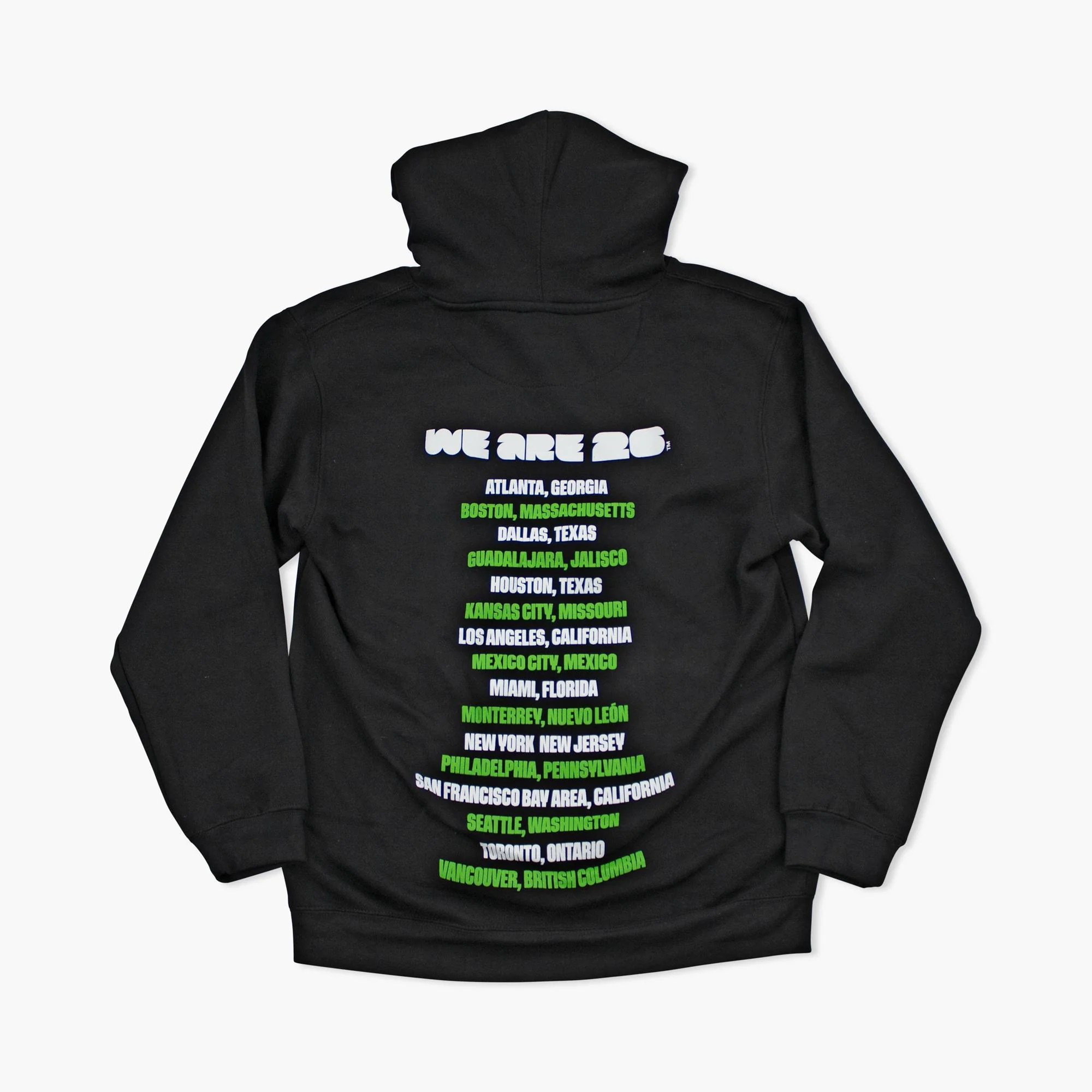 2026 FIFA World Cup Global Game Black Hoodie - Image 2