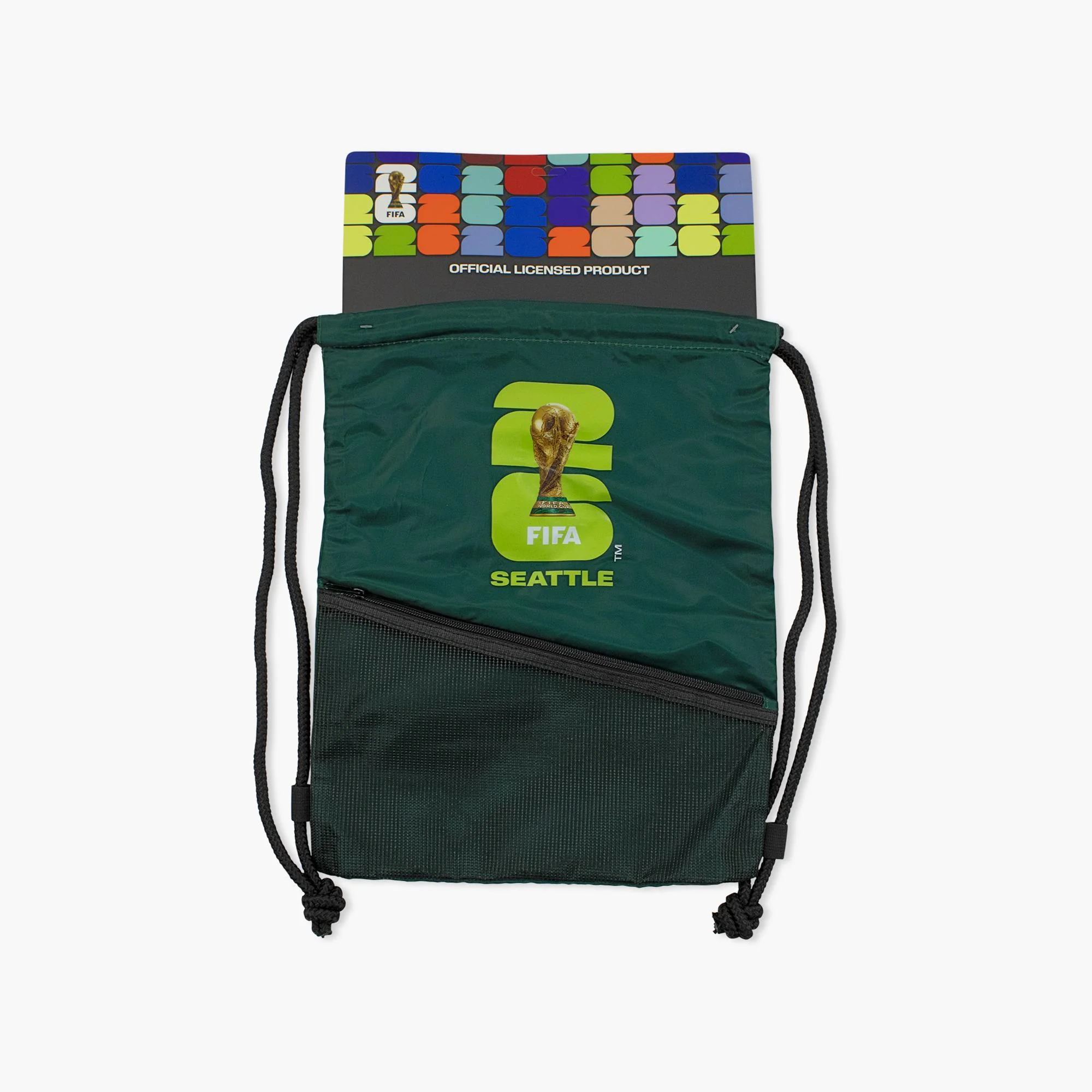 2026 FIFA World Cup Seattle Drawstring Backpack