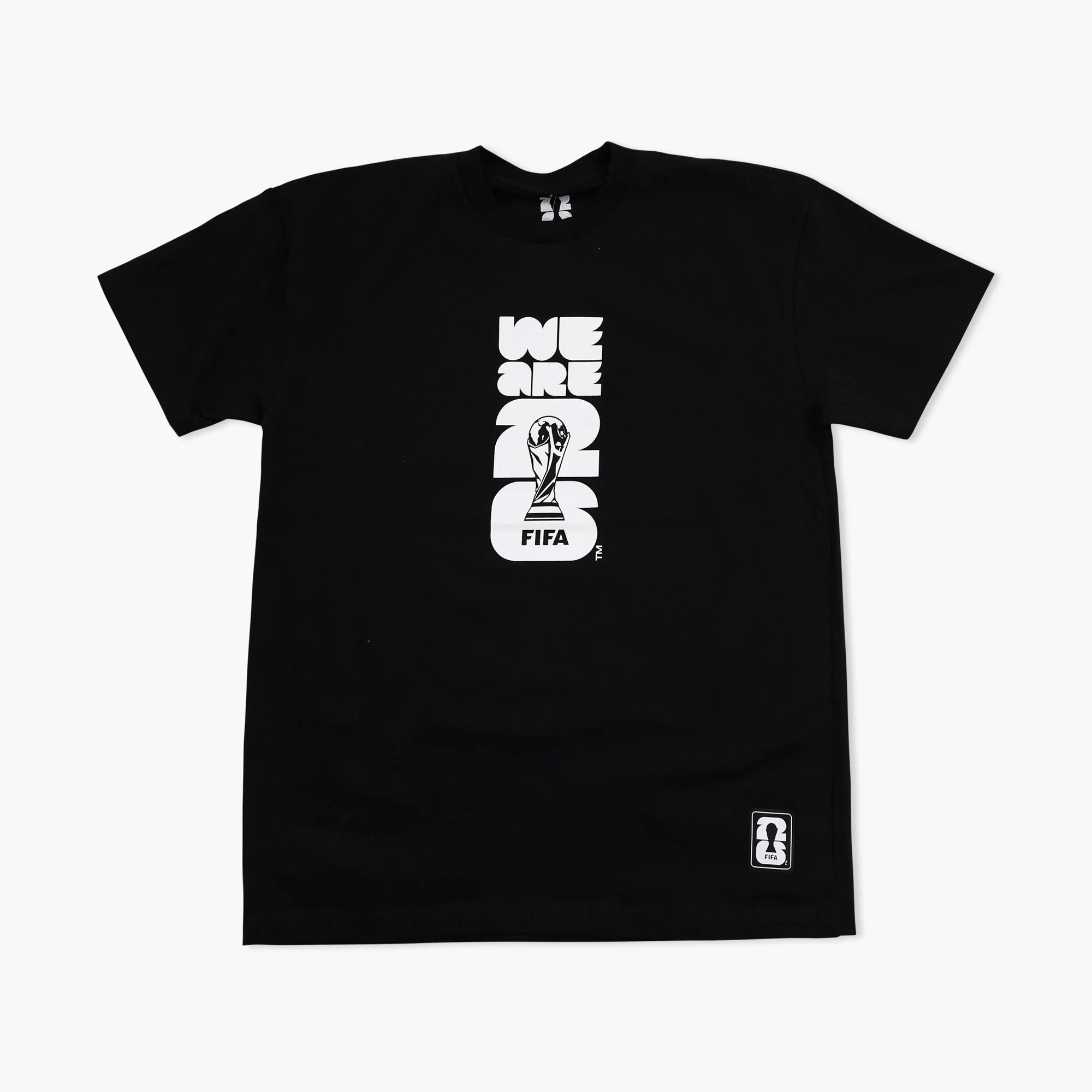 2026 FIFA World Cup Trophy Lights Black Premium Heavyweight T-Shirt - Image 2