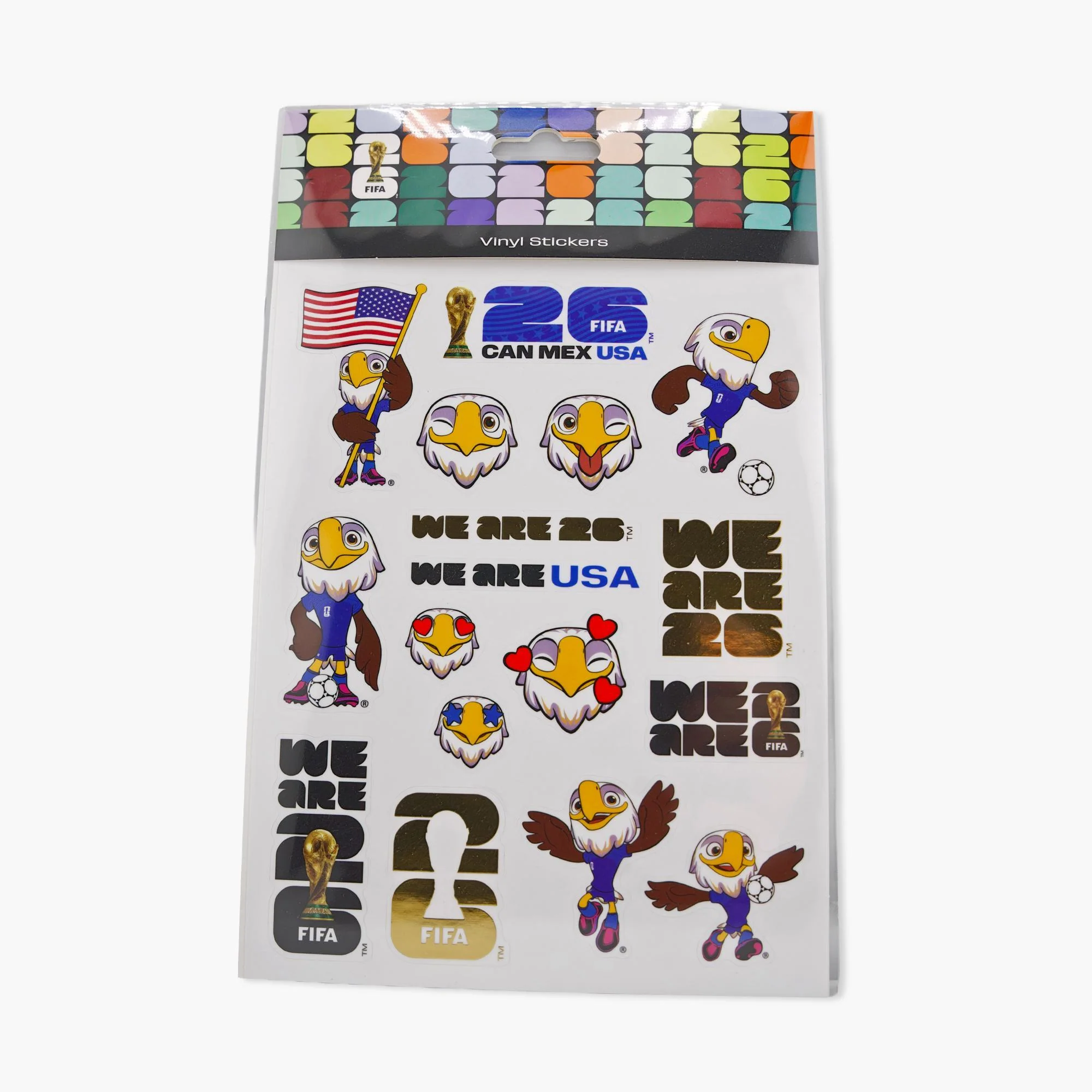 2026 World Cup Vinyl Sticker Pack
