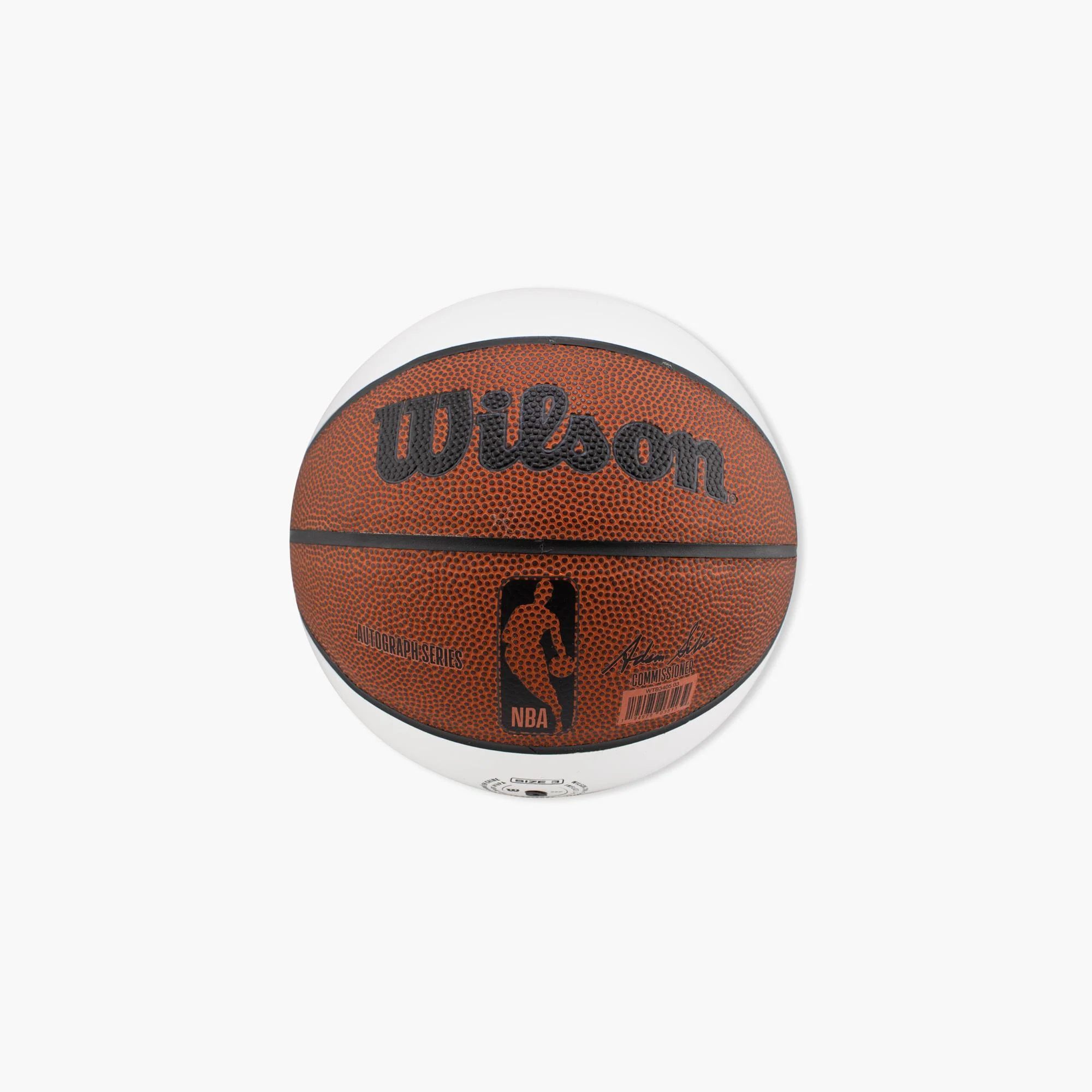 AUTOGRAPHED By Desmond Mason - Seattle SuperSonics Mini Basketball - Image 2