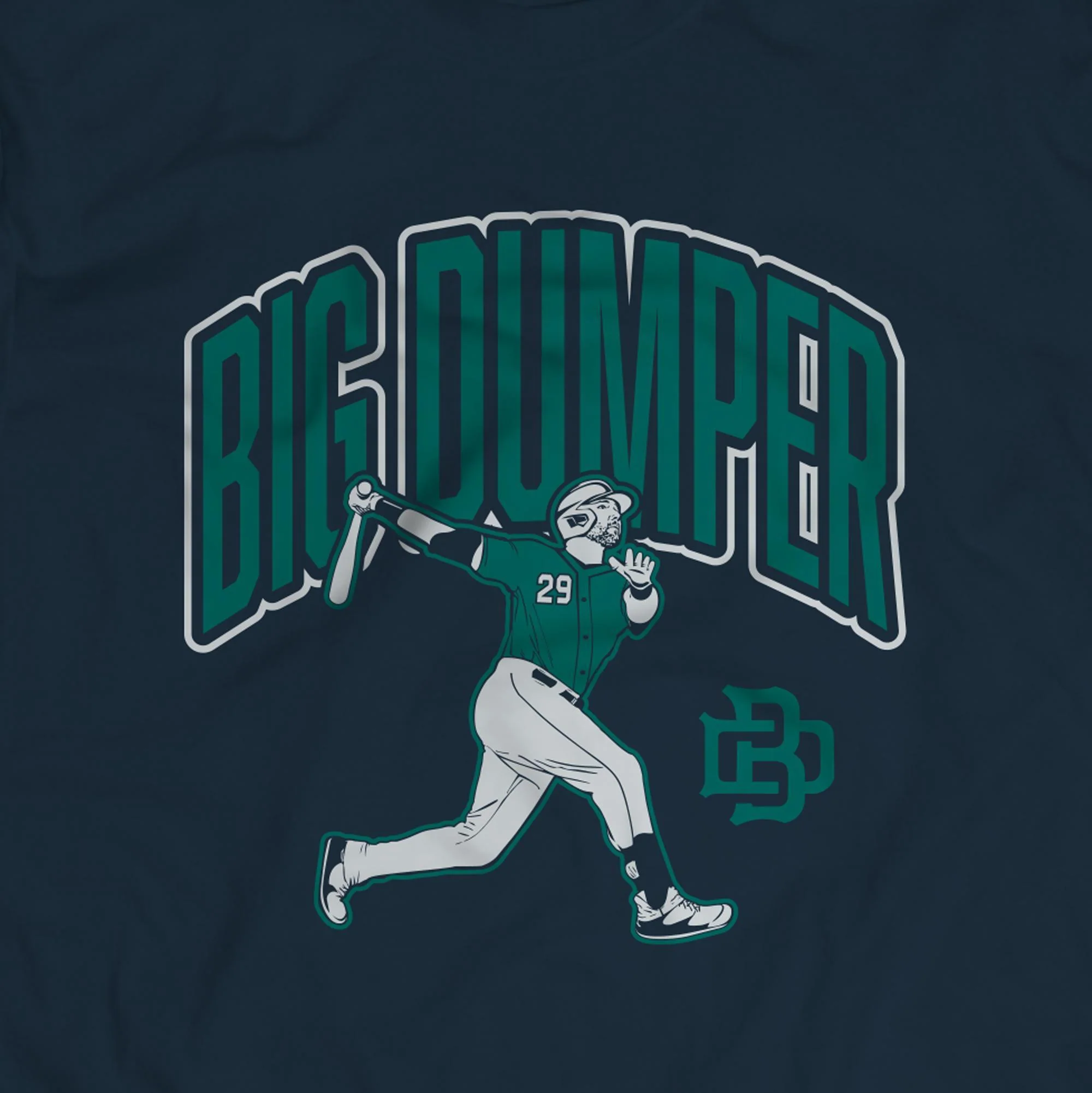Big Dumper Navy Moonshot Youth T-Shirt - Image 2