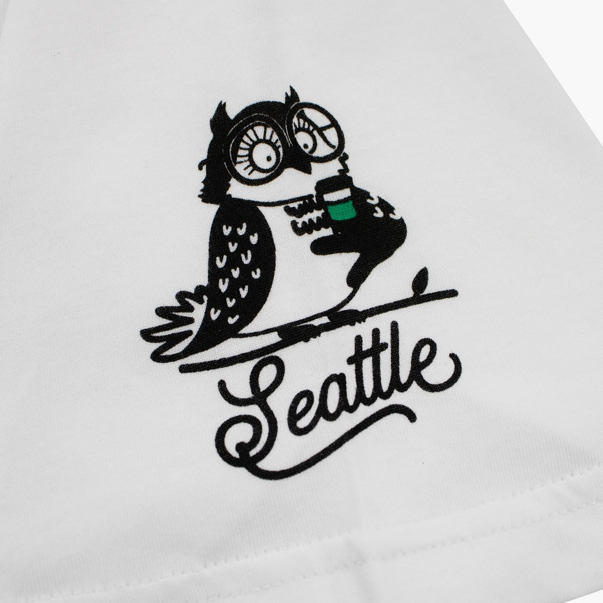 Chalo Seattle Sleepless in Seattle White T-Shirt - Image 2