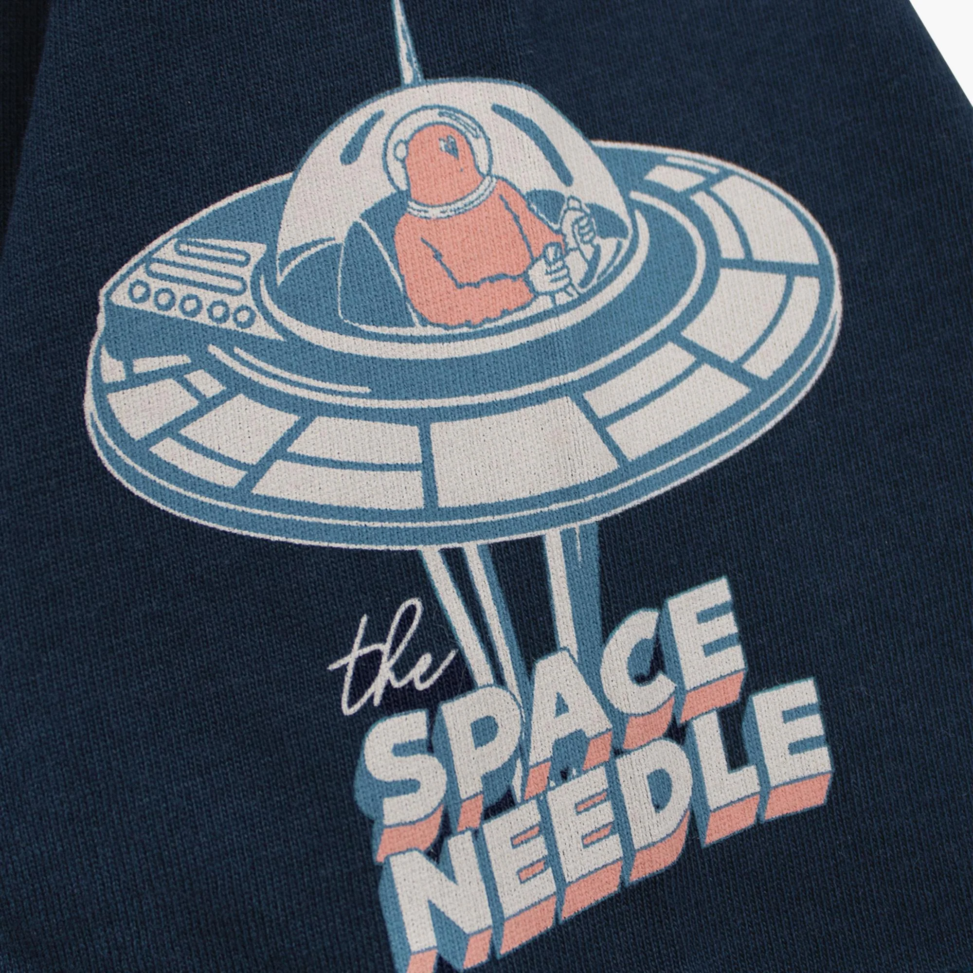 Chalo Seattle Spaced Out Navy T-Shirt - Image 2