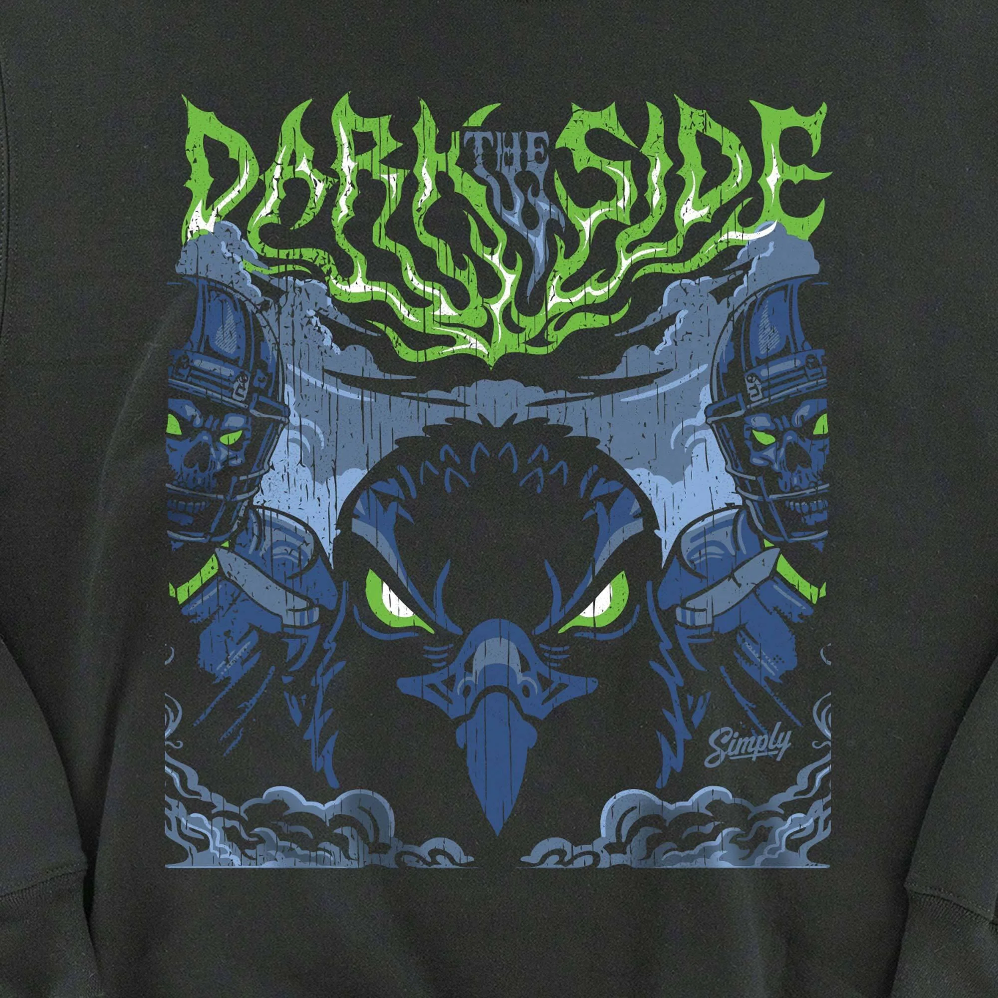 Dark Side Eclipse Black Crewneck - Image 2