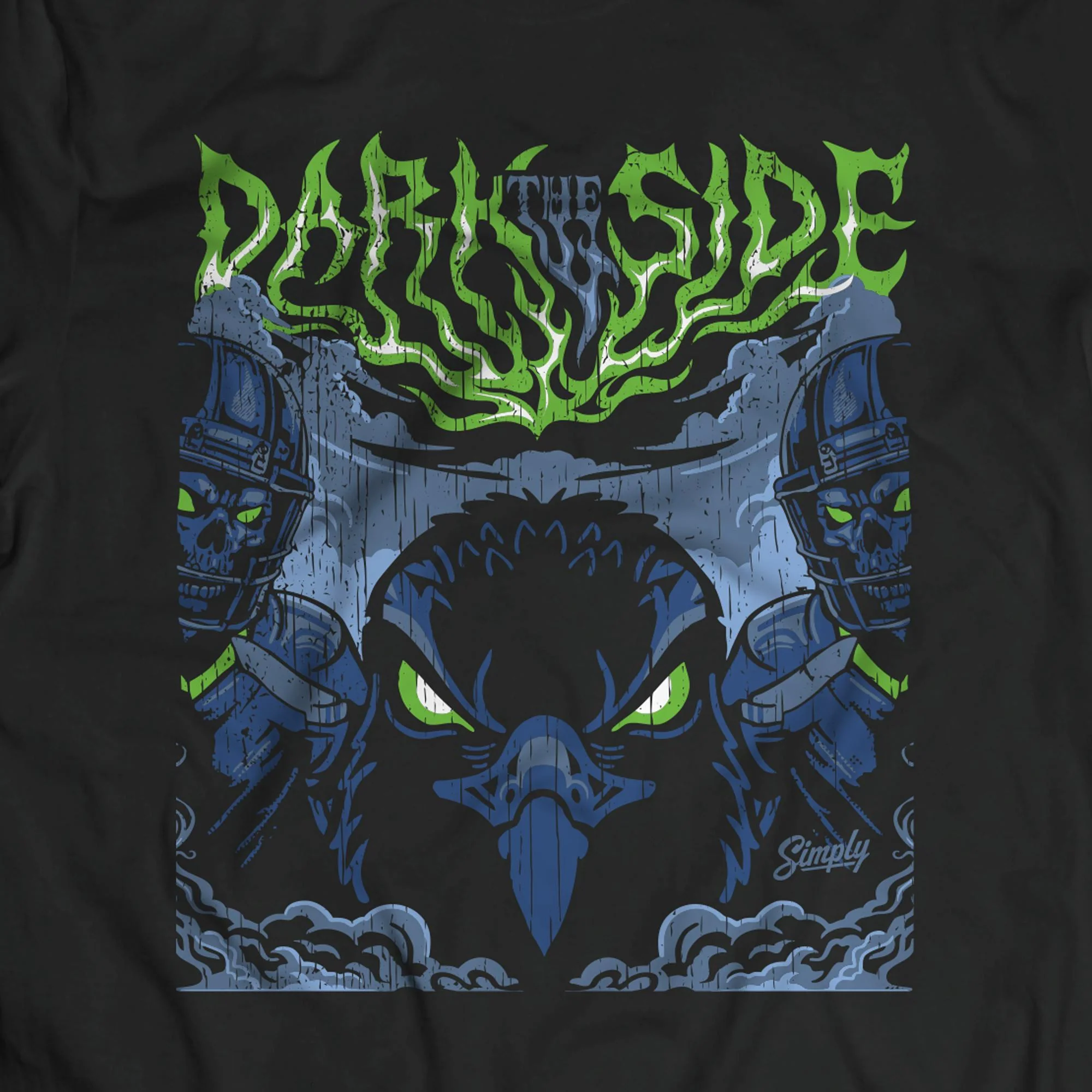 Dark Side Eclipse Black T-Shirt - Image 2