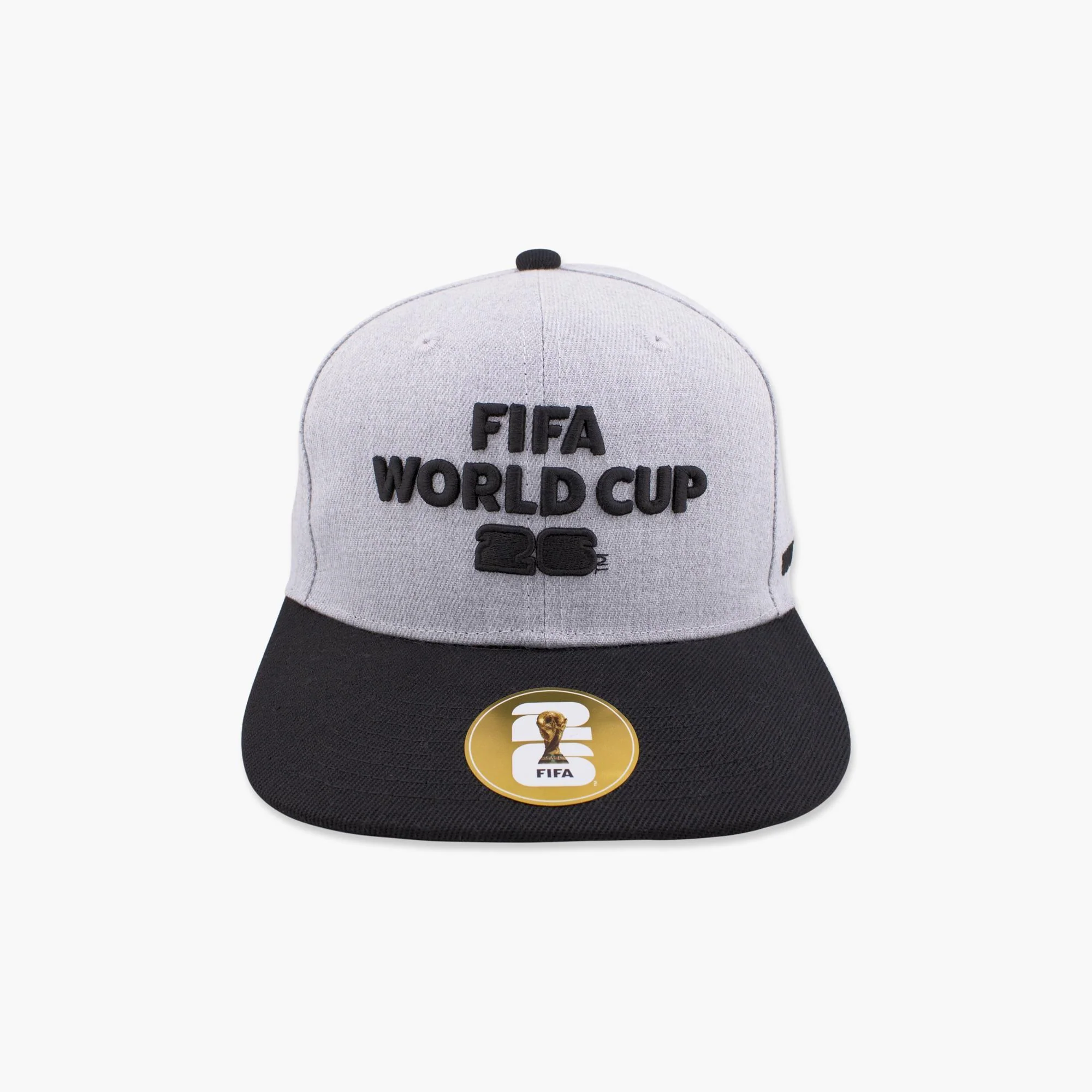 FIFA World Cup Heather Gray Wordmark Snapback