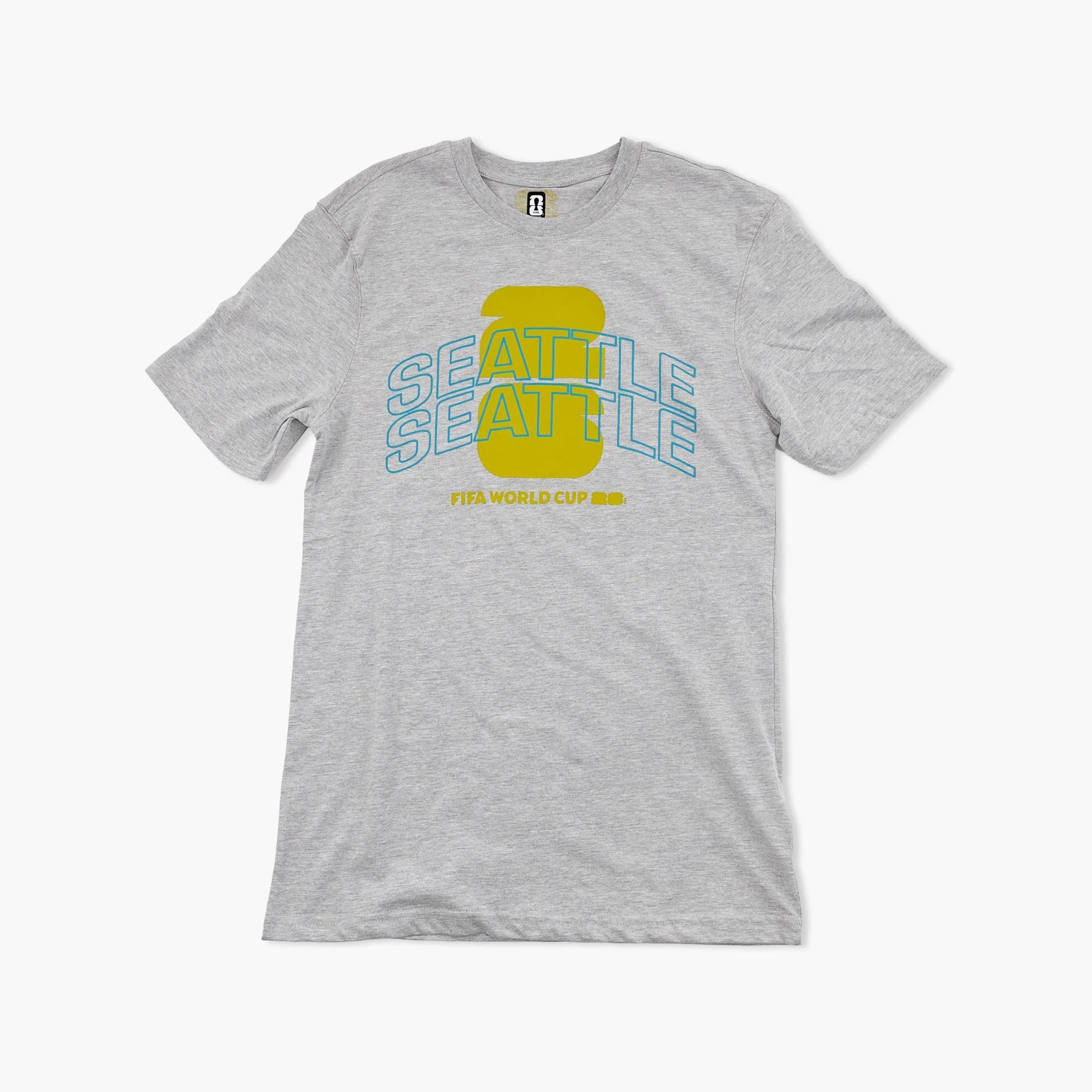 FIFA World Cup Seattle Host City 2026 Heather Grey T-Shirt
