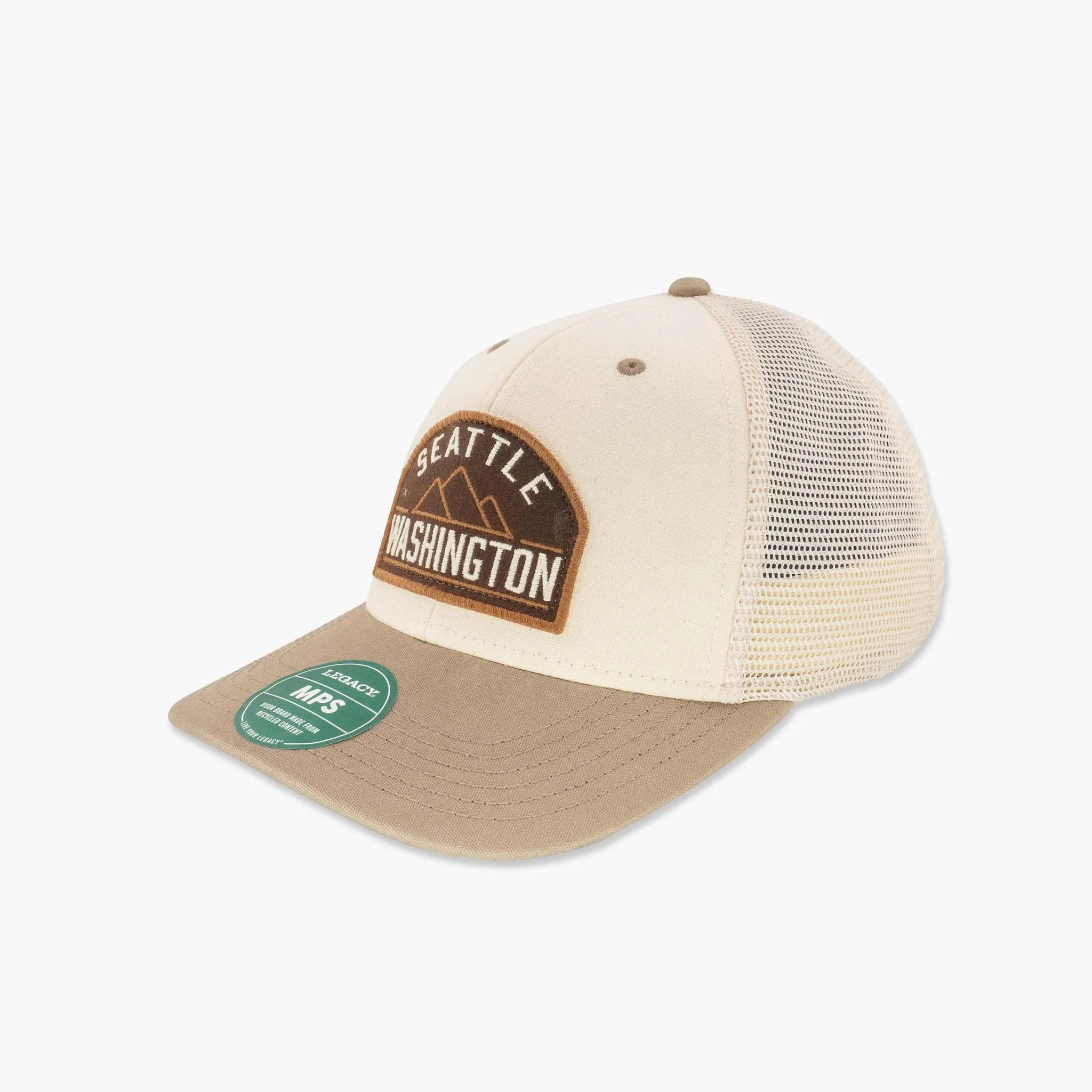 Midway Stone/Clay Seattle Trucker Hat - Image 2