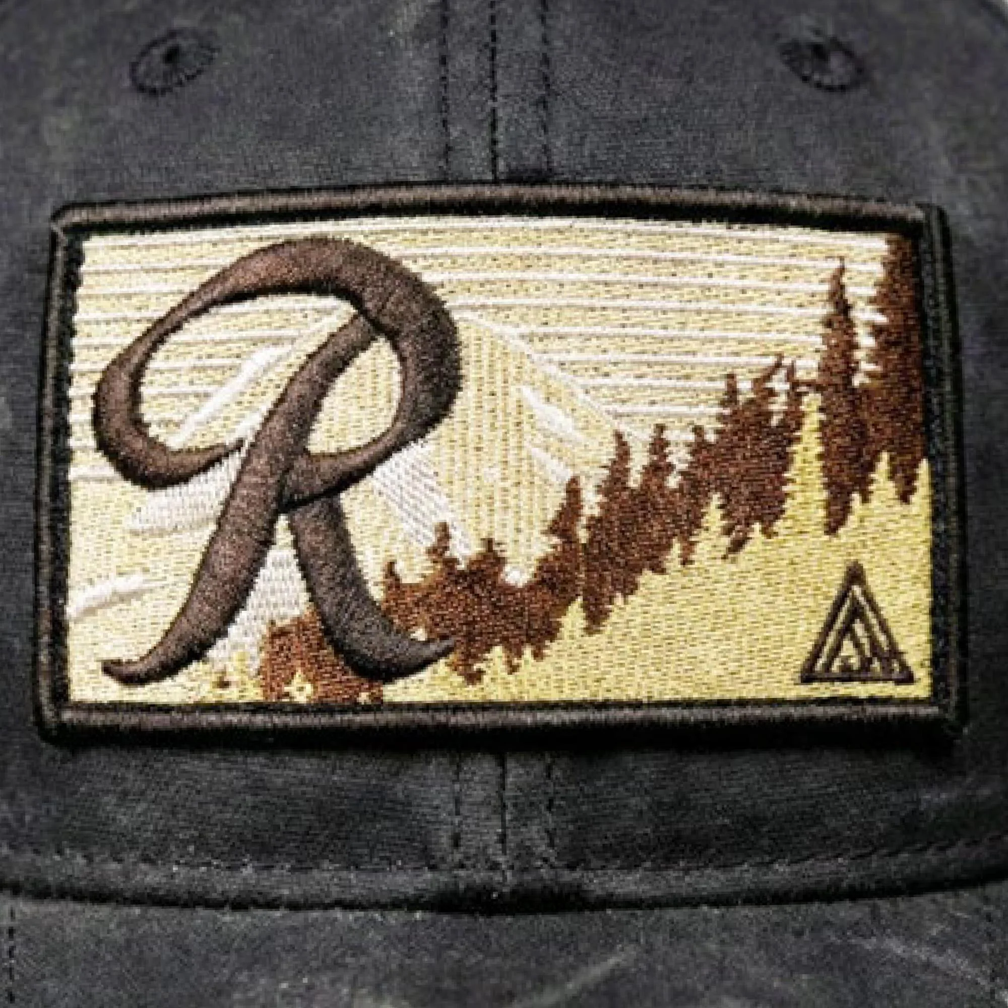 Rainier Beer Black Cascade Waxed Canvas Adjustable Hat - Image 2
