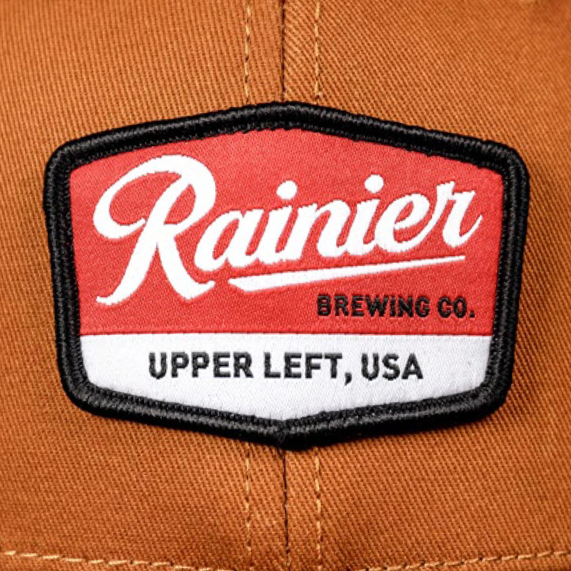Rainier Beer Brown Brewmaster Snapback - Image 2