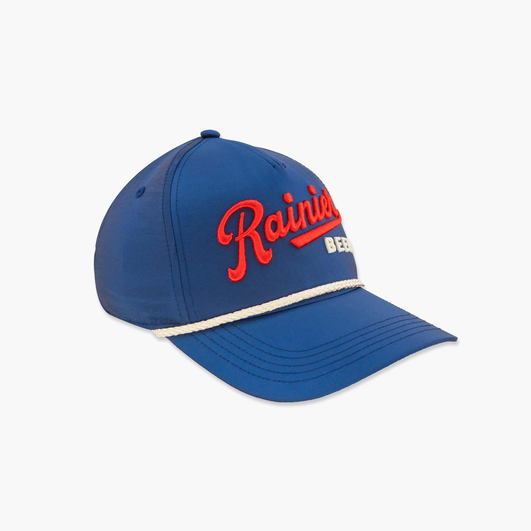 Rainier Beer Navy Traveler Snapback - Image 2