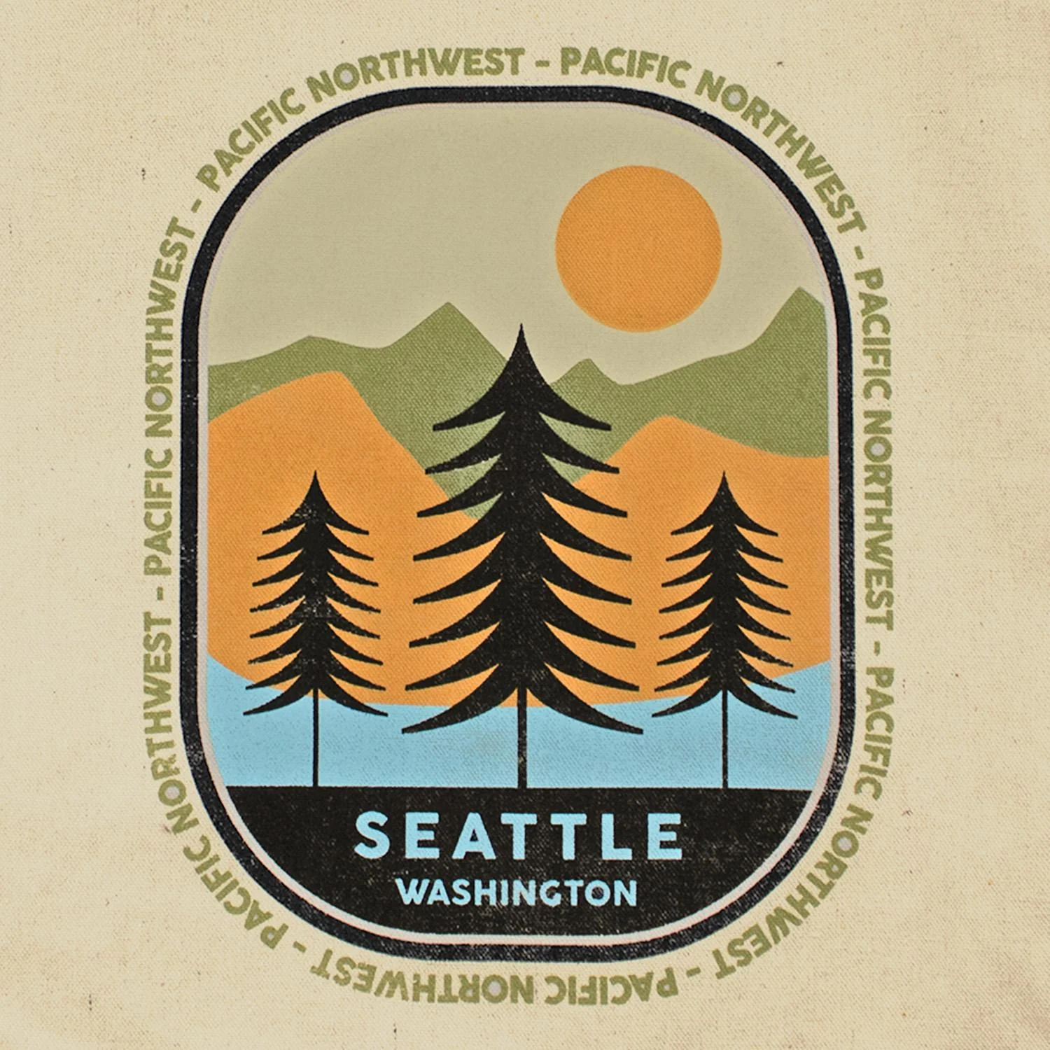 Seattle Bopper Tote Bag - Image 2