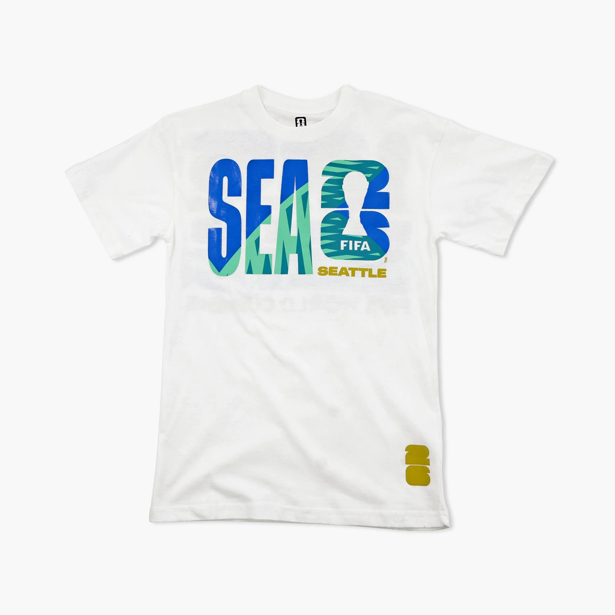 Seattle FIFA World Cup 2026 Official Host City White T-Shirt
