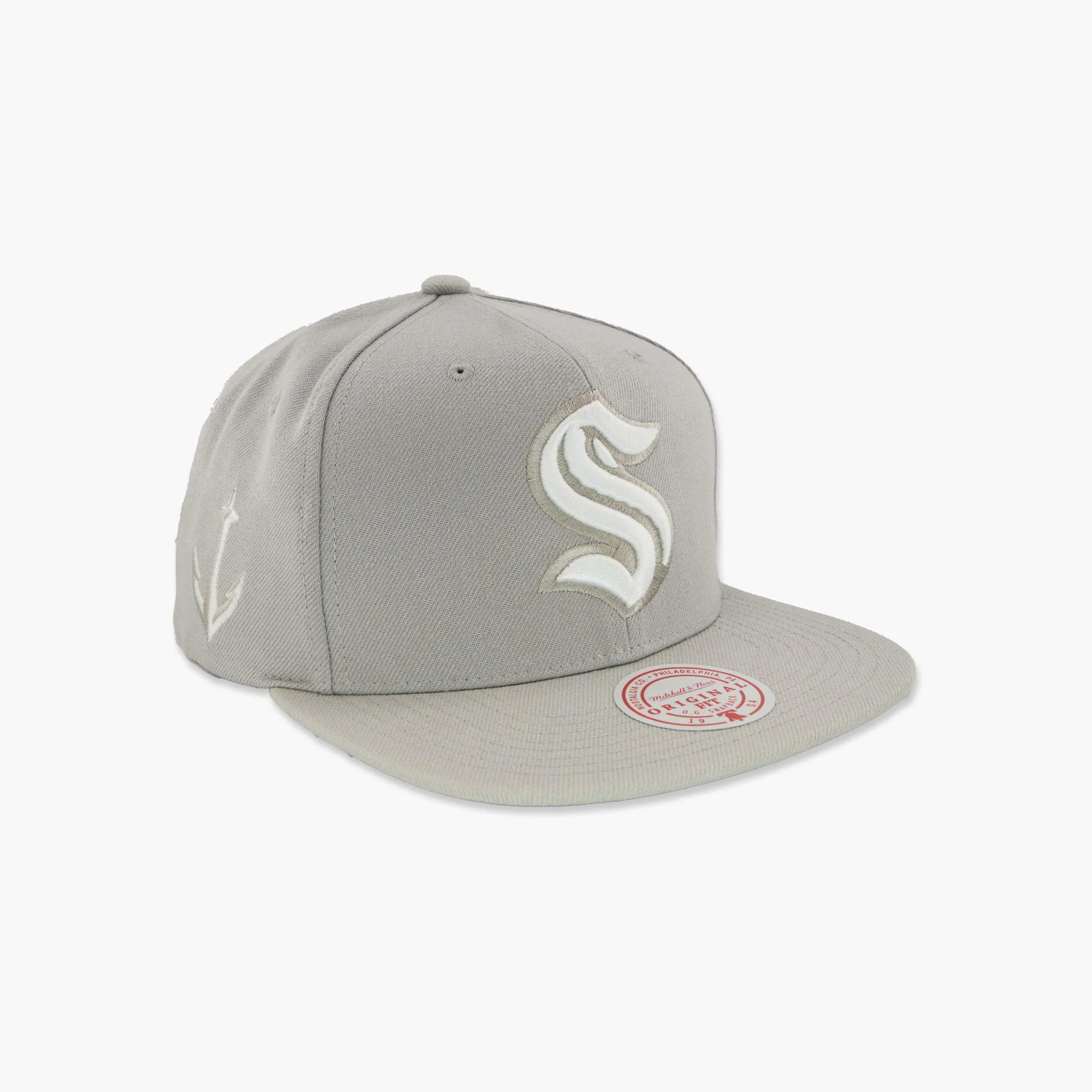 Seattle Kraken Cool Grey Snapback - Image 2