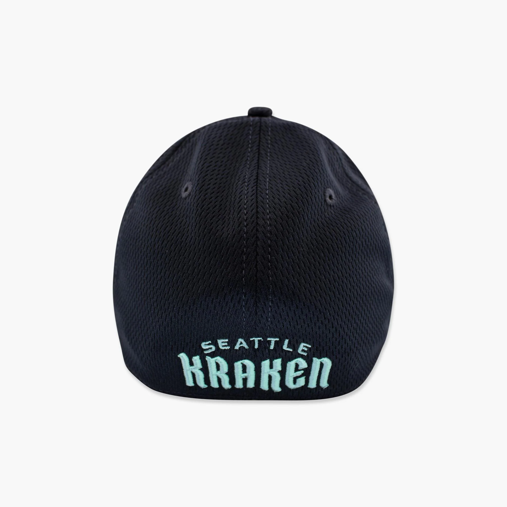 Seattle Kraken Navy Mesh FlexFit Hat - Image 3
