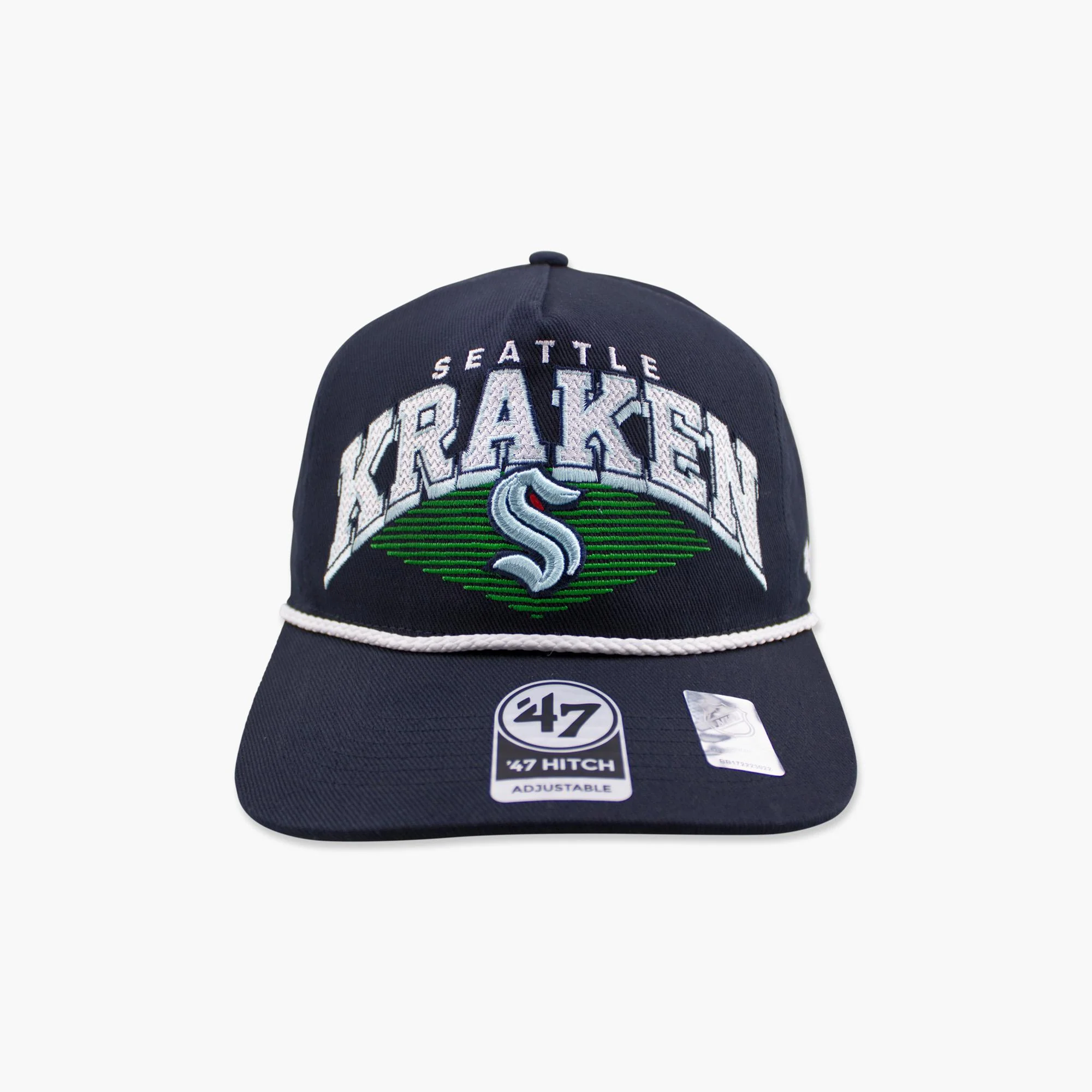 Seattle Kraken Navy Pomona Rope Hitch Snapback