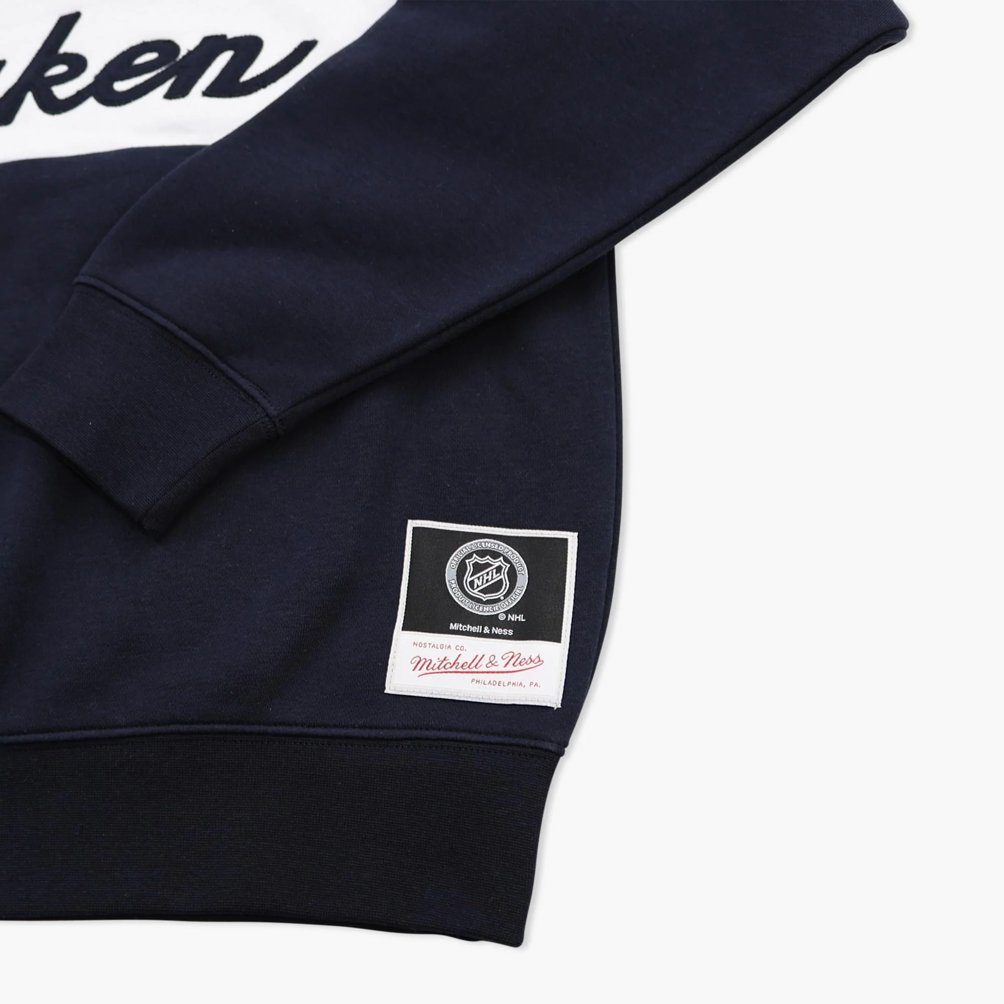 Seattle Kraken Women's Head Coach Navy 1/4 Zip Jacket - Image 2