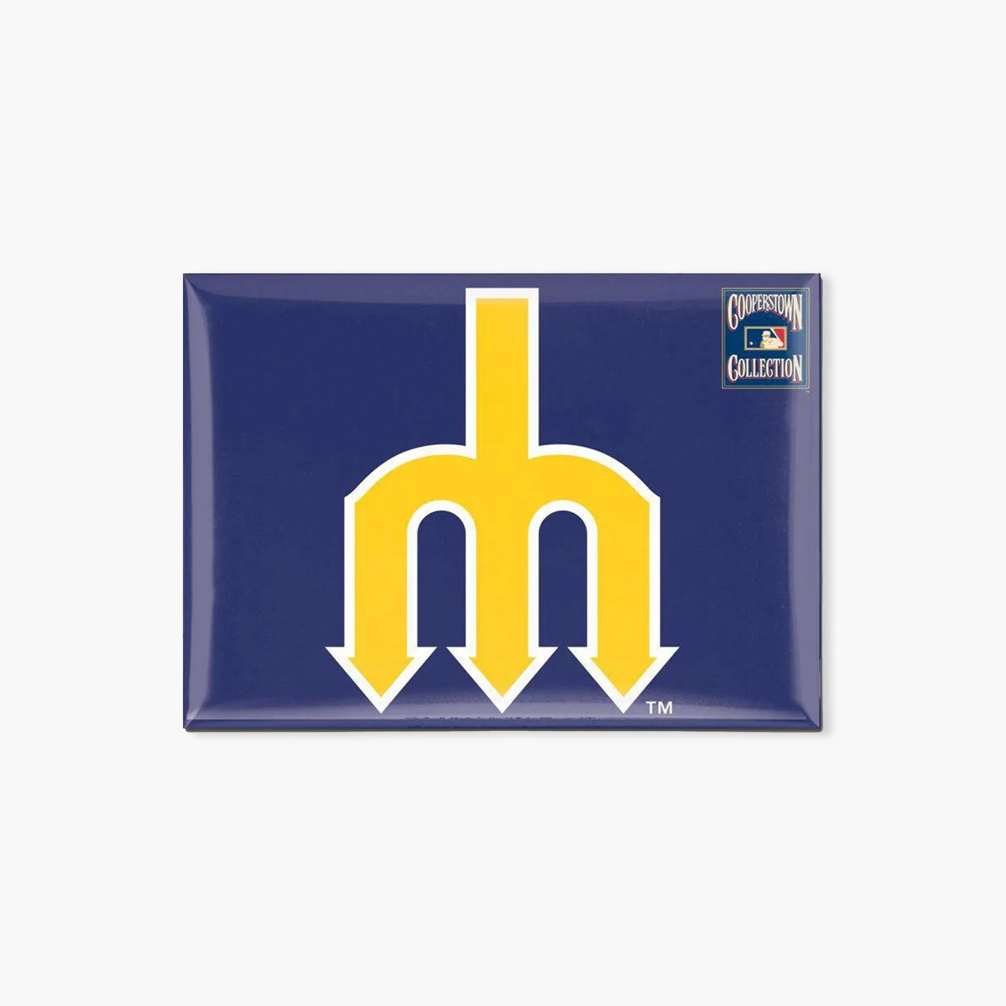 Seattle Mariners 2.5" x 3.5" Trident Logo Magnet