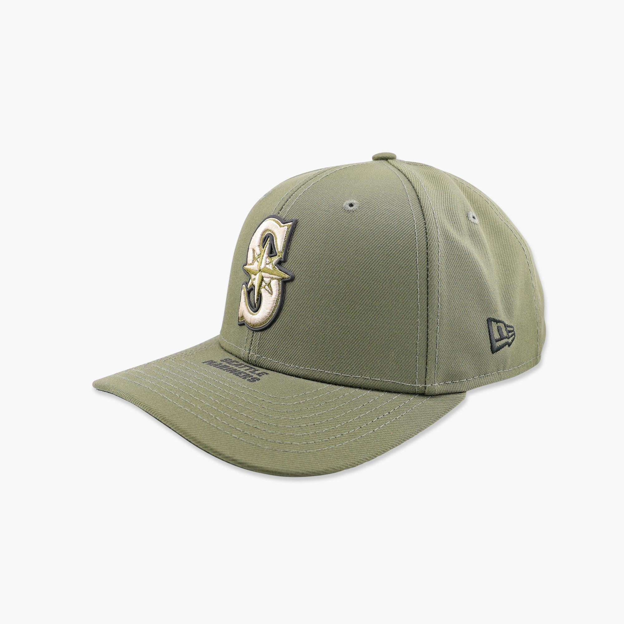 Seattle Mariners Armed Forces Day Olive Snapback - Image 3