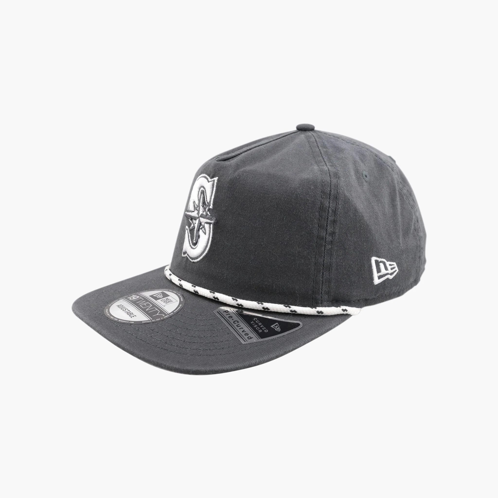 Seattle Mariners Ash Drift Rope Unstructured Snapback - Image 2