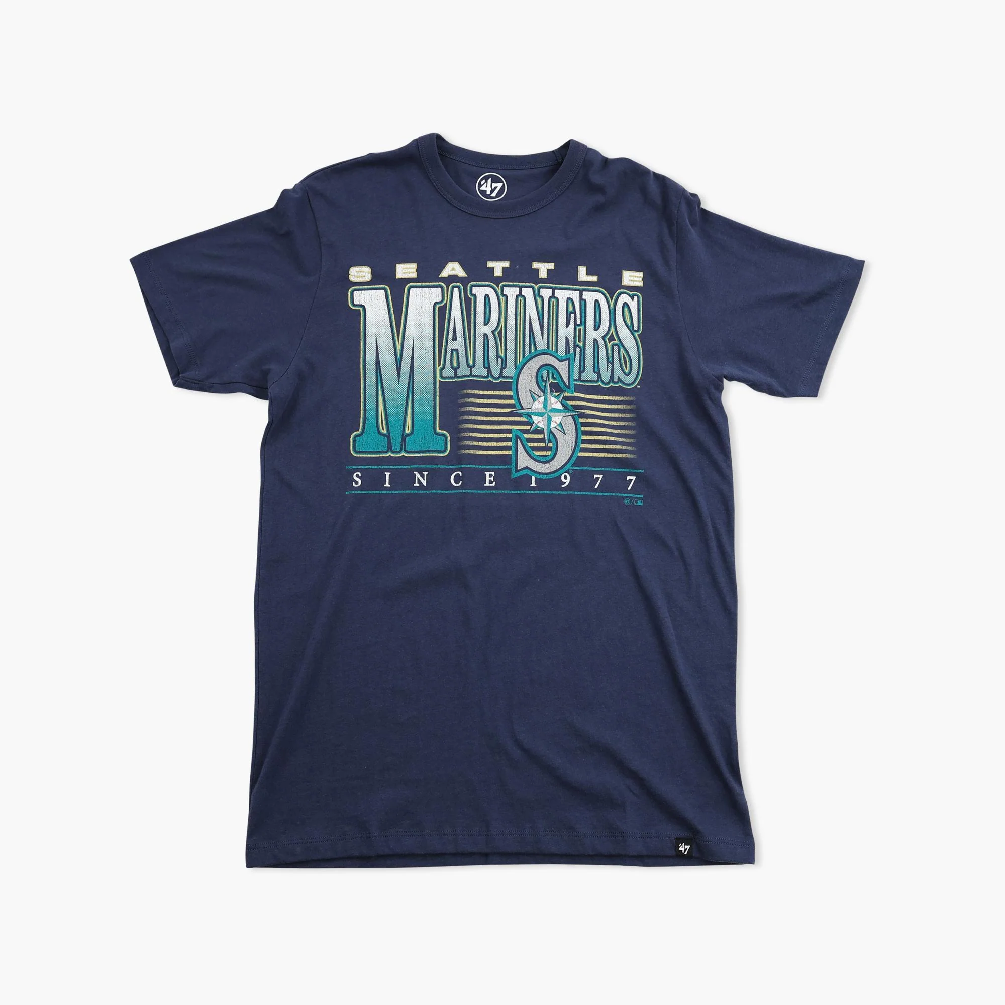 Seattle Mariners Atlas Blue Wynwood T-Shirt