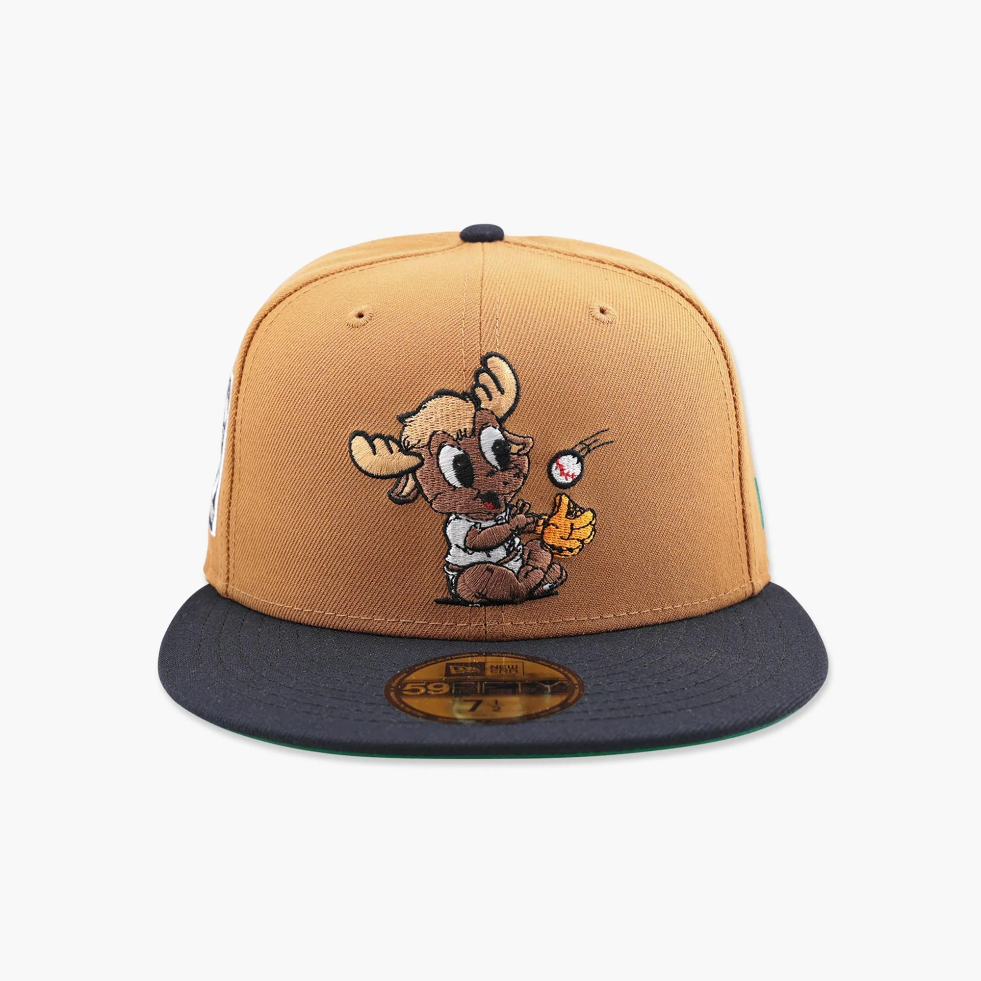 Seattle Mariners Baby Mariner Moose Mascot Series Light Bronze Fitted Hat - Image 2
