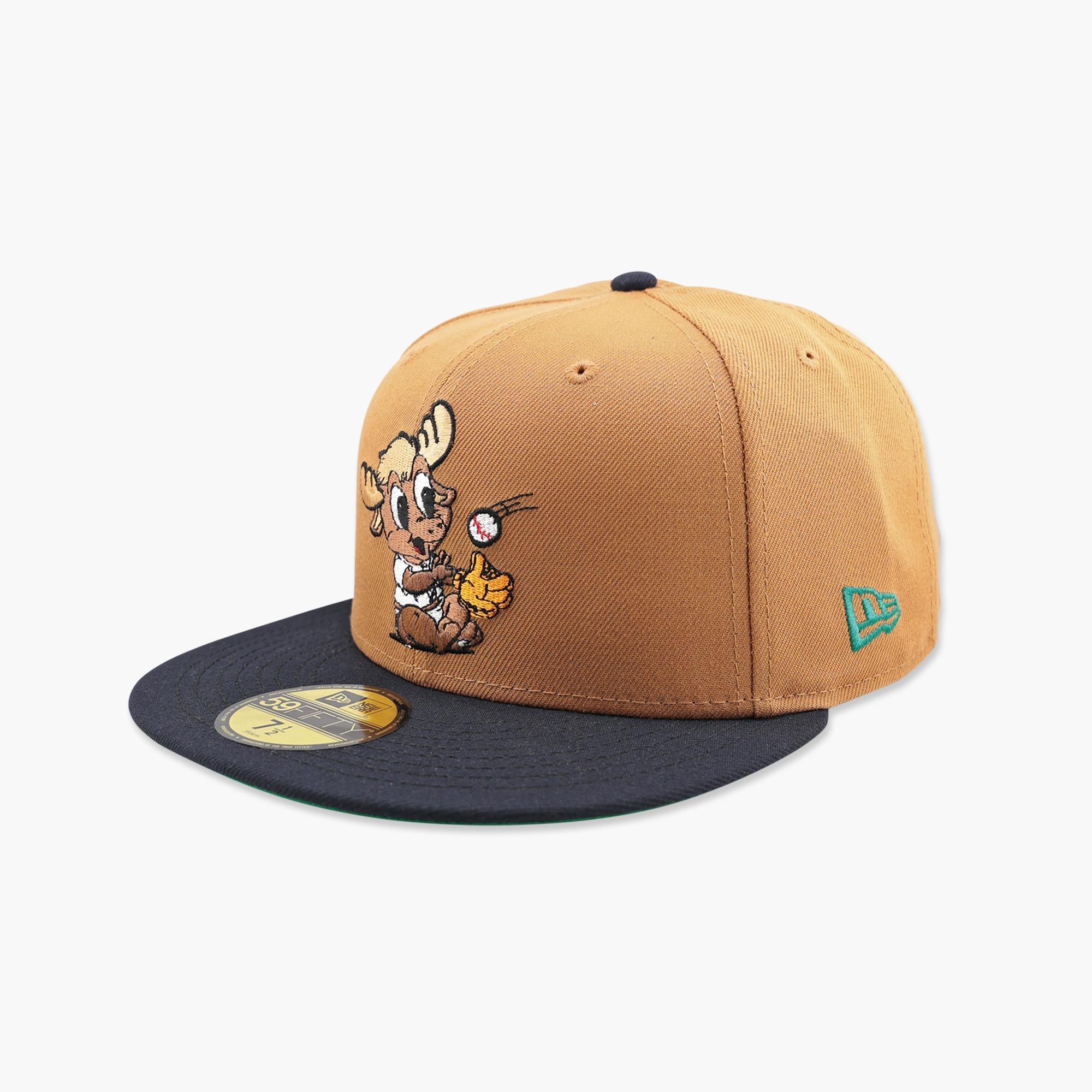 Seattle Mariners Baby Mariner Moose Mascot Series Light Bronze Fitted Hat - Image 3