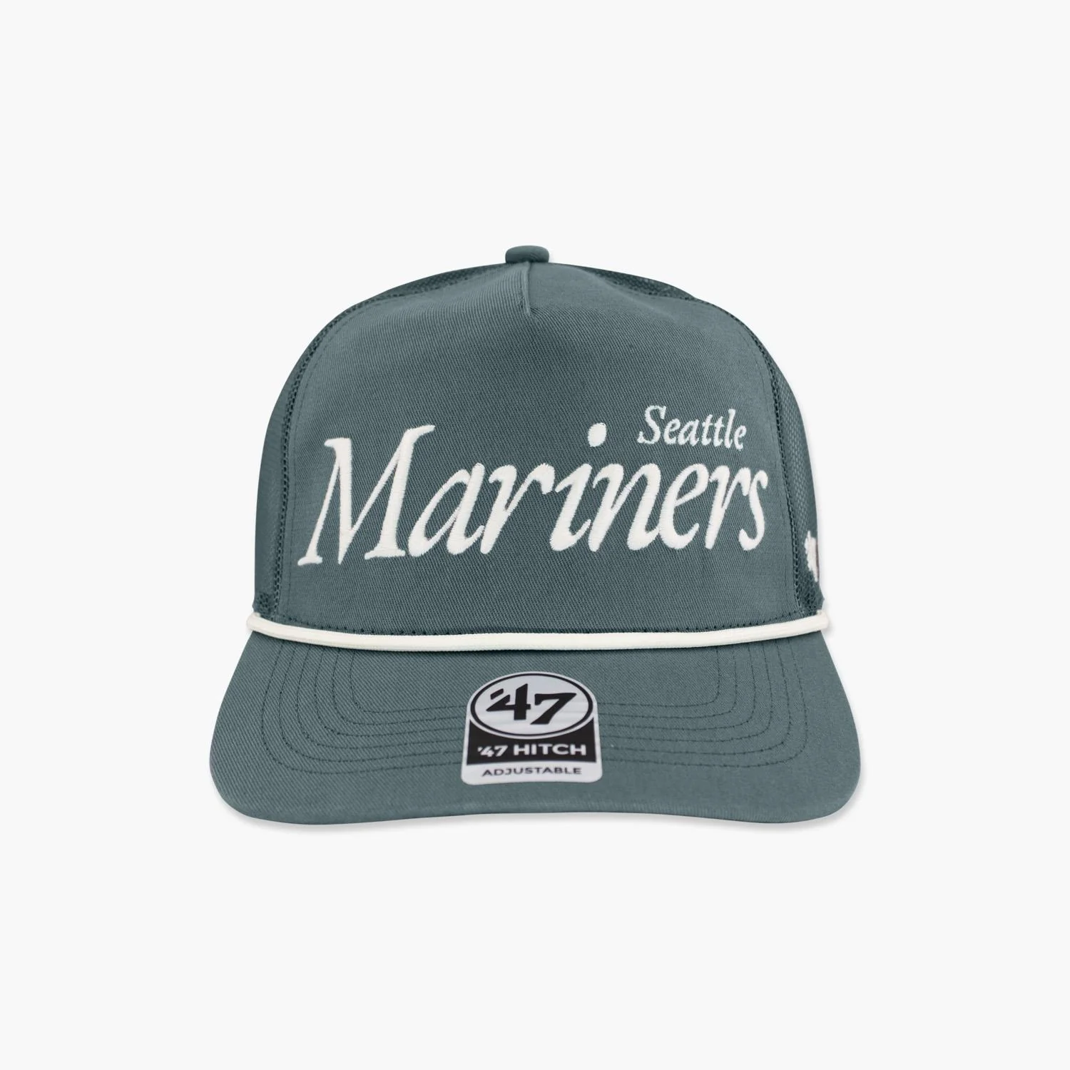 Seattle Mariners Basalt Foundation Script Hitch Trucker Hat