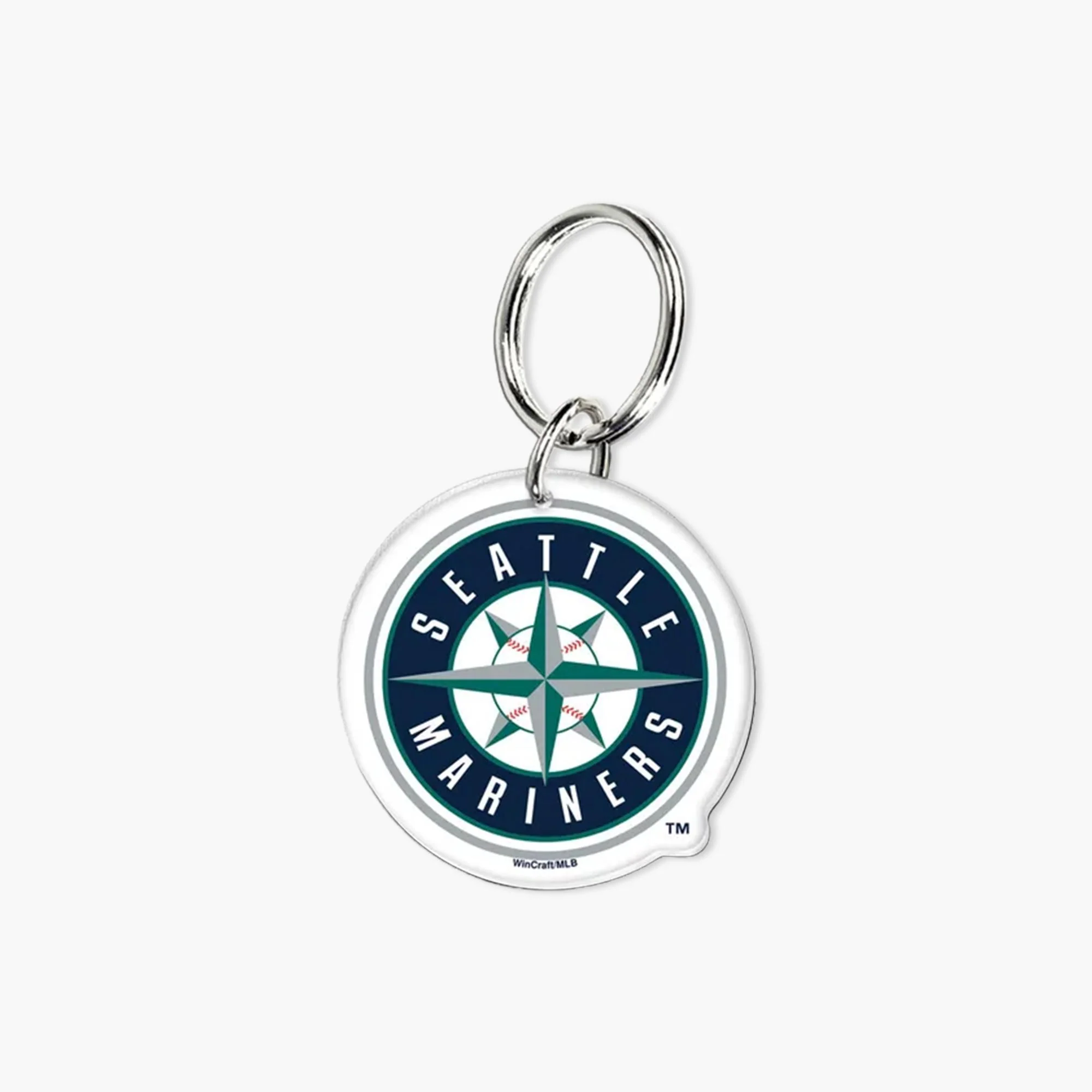 Seattle Mariners Compass Keychain
