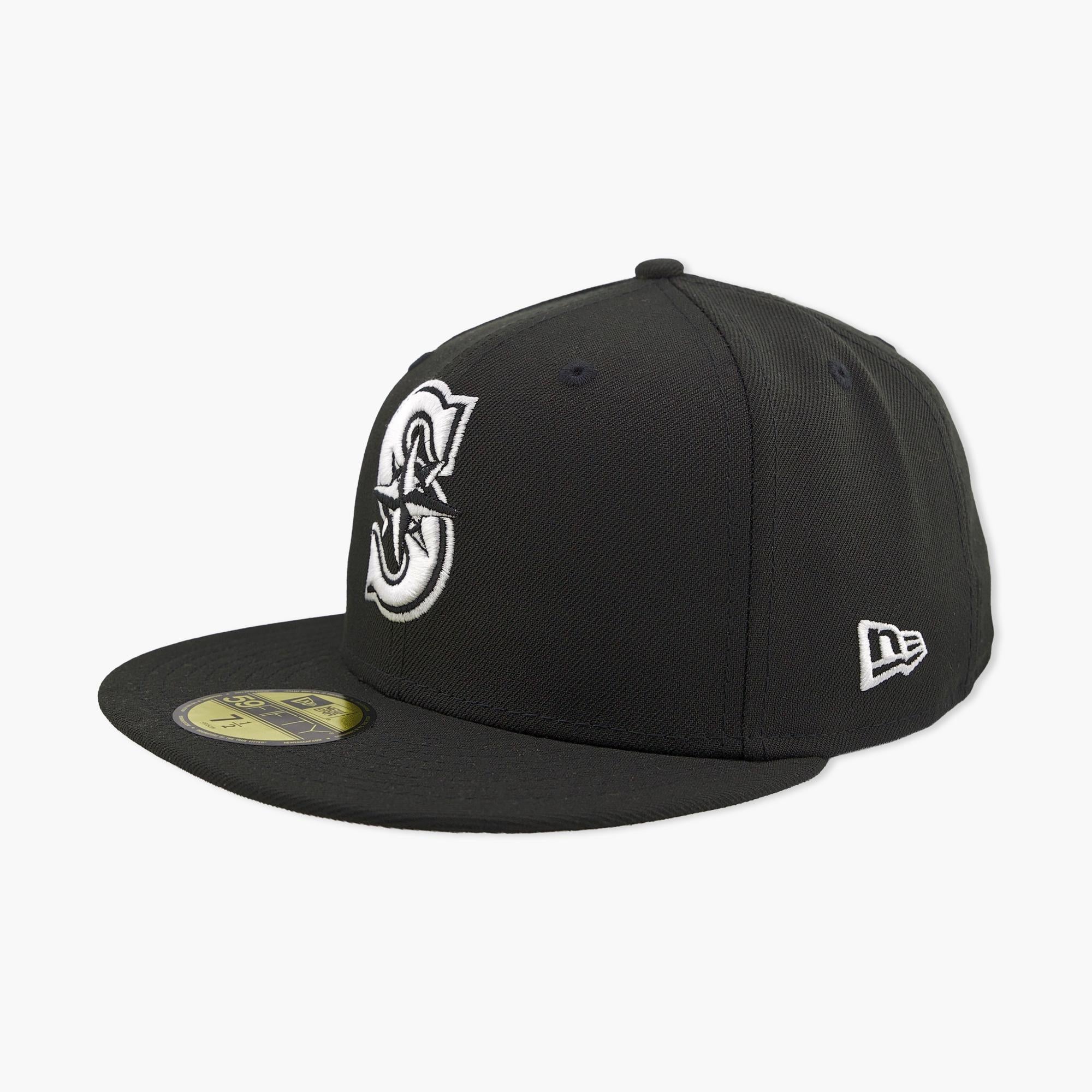 Seattle Mariners Dark Seas Black Fitted Hat - Image 2