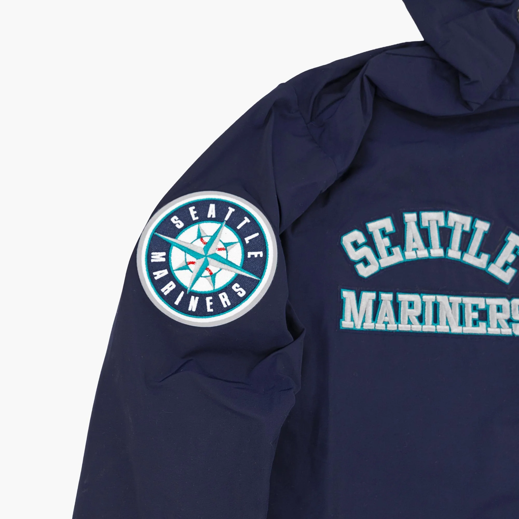 Seattle Mariners Embroidered Navy Jacket - Image 3