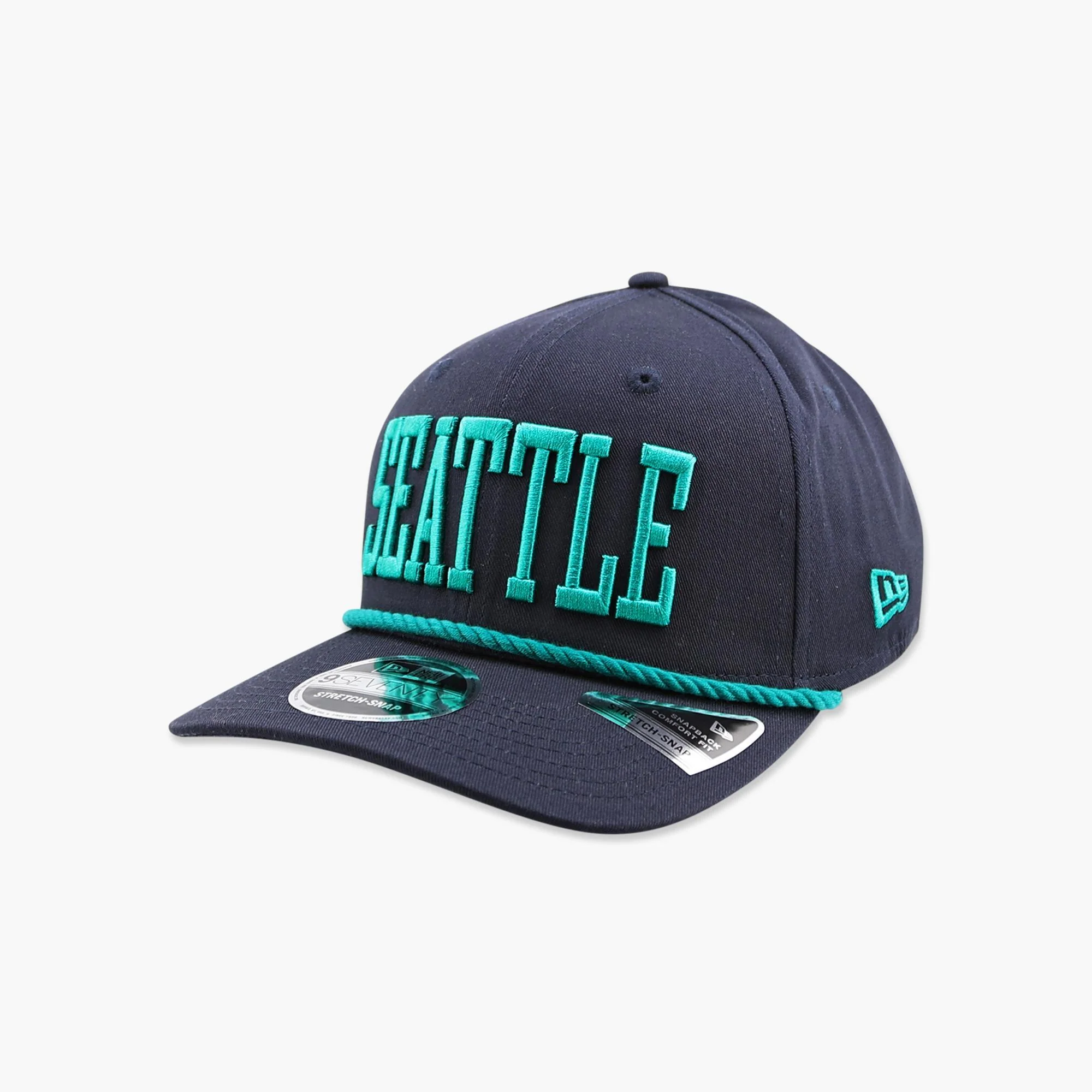 Seattle Mariners Emerald City Rope Snapback - Image 3