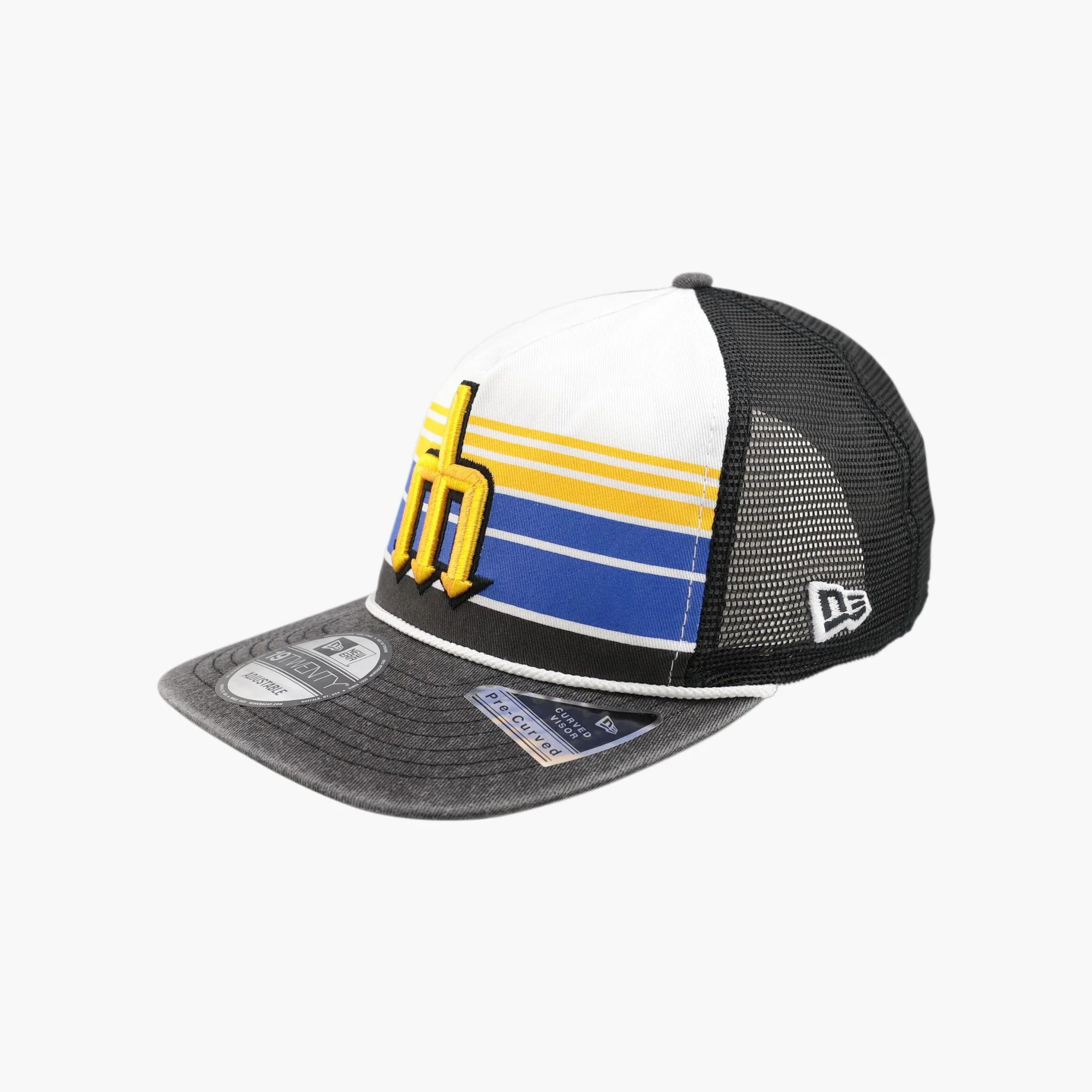 Seattle Mariners Evening Stripes City Connect Unstructured Snapback - Image 2