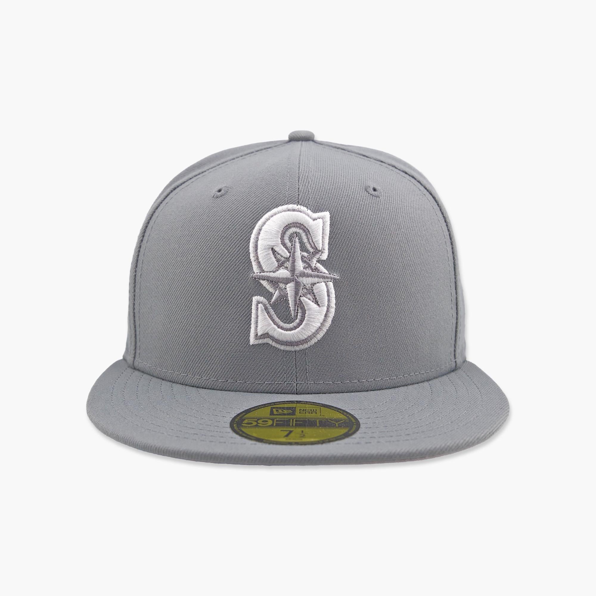 Seattle Mariners Gray Horizon Fitted Hat
