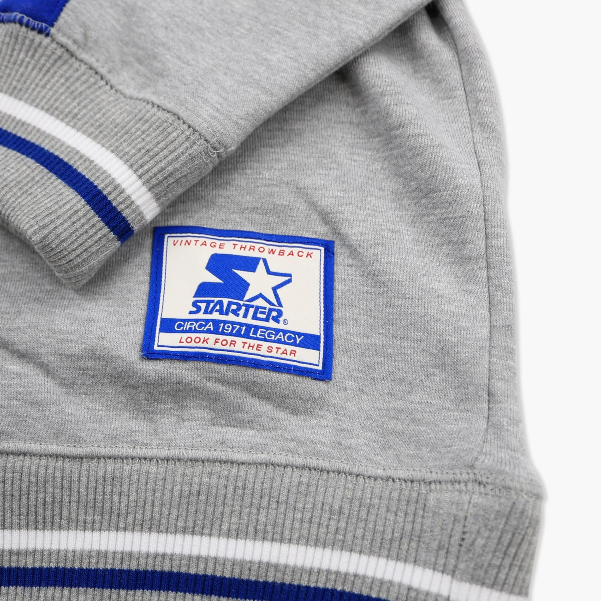 Seattle Mariners Grey Grandstand Script Crewneck - Image 2