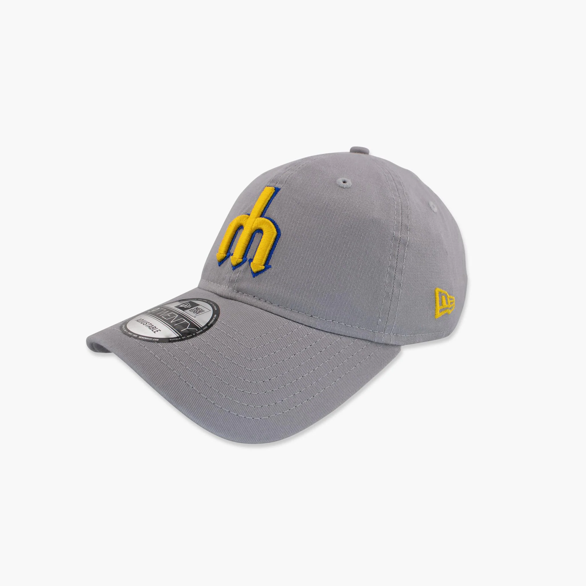 Seattle Mariners Grey Trident Adjustable Hat - Image 2