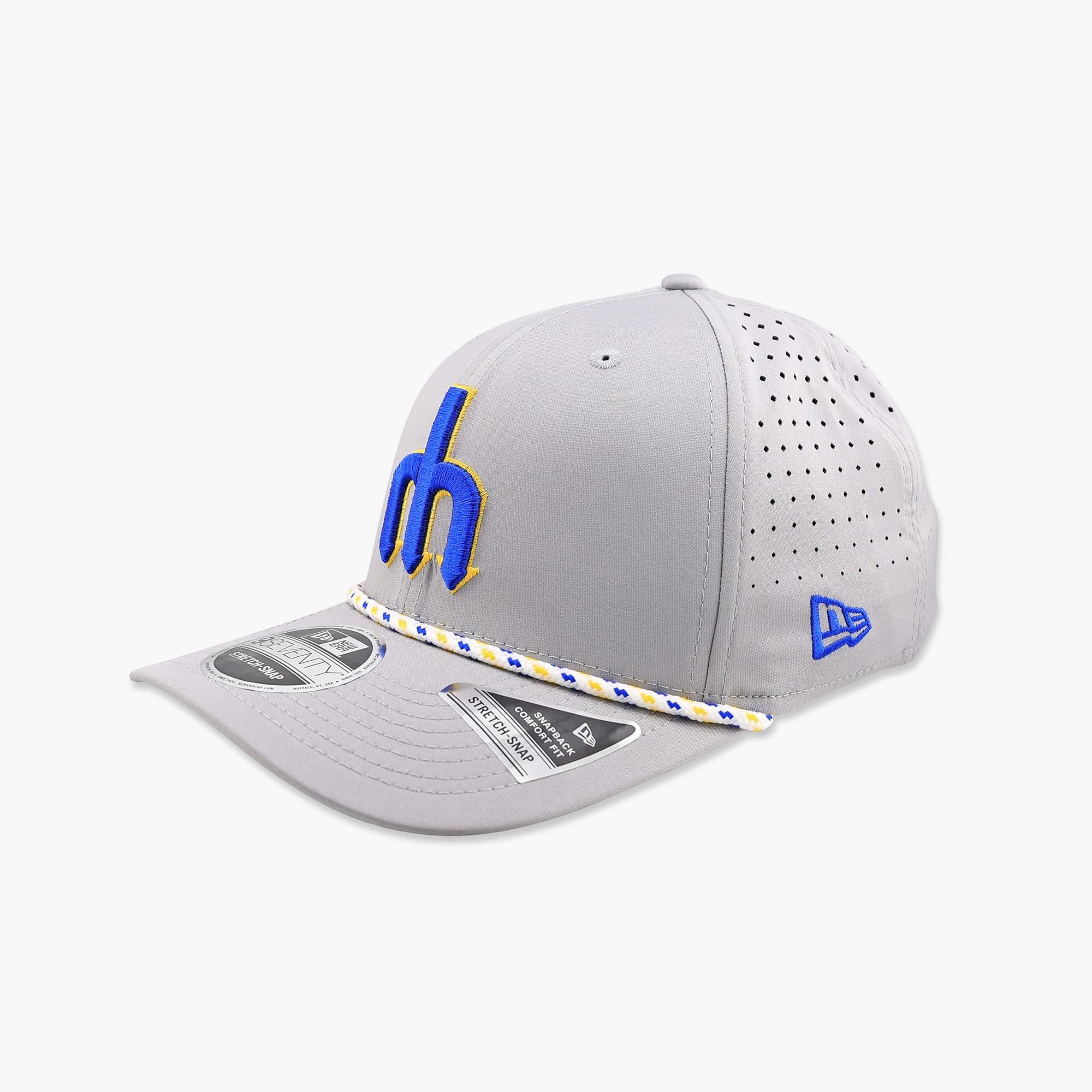 Seattle Mariners Grey Trident Performance Snapback - Image 2