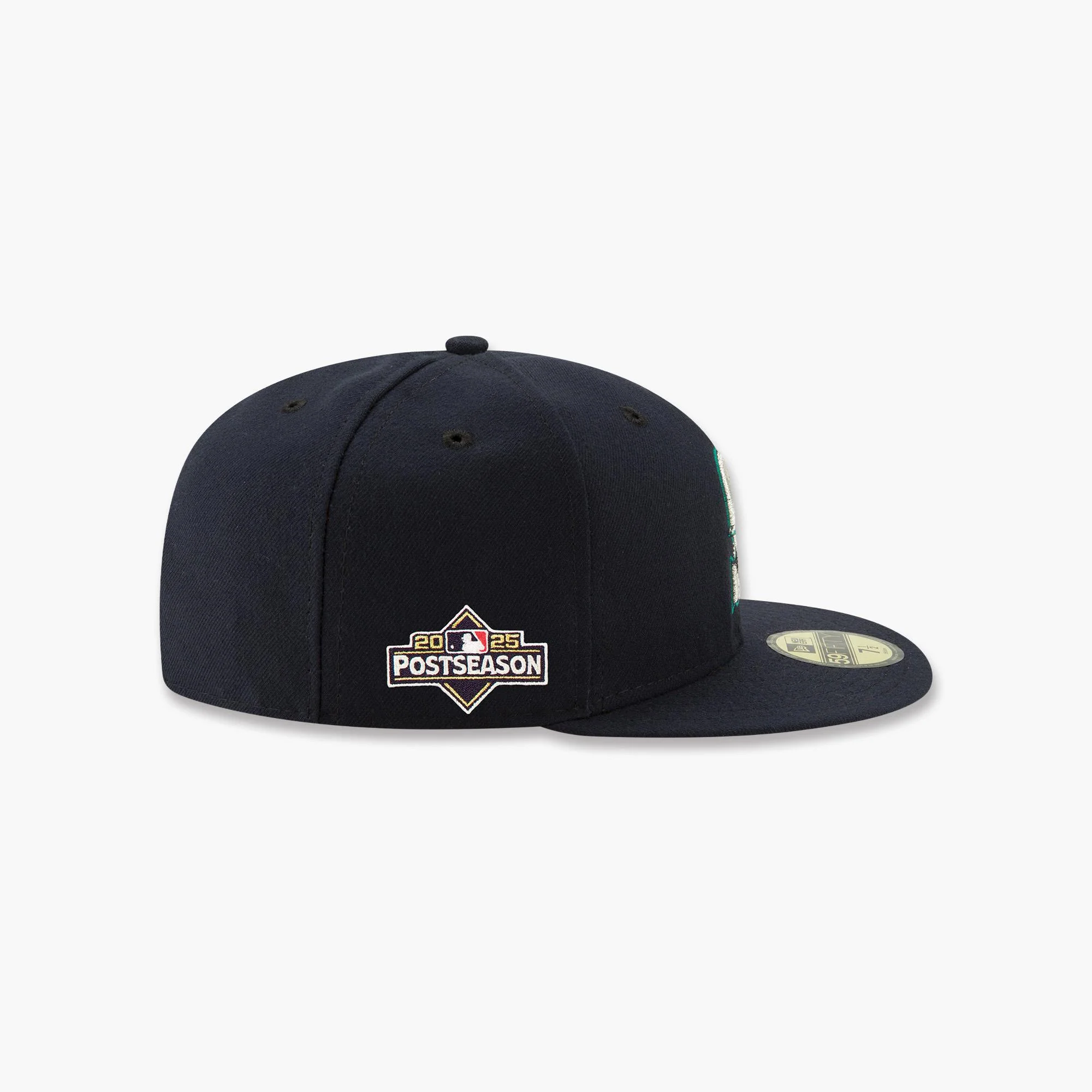 Seattle Mariners Navy 2025 Postseason Side Patch Fitted Hat - Image 3