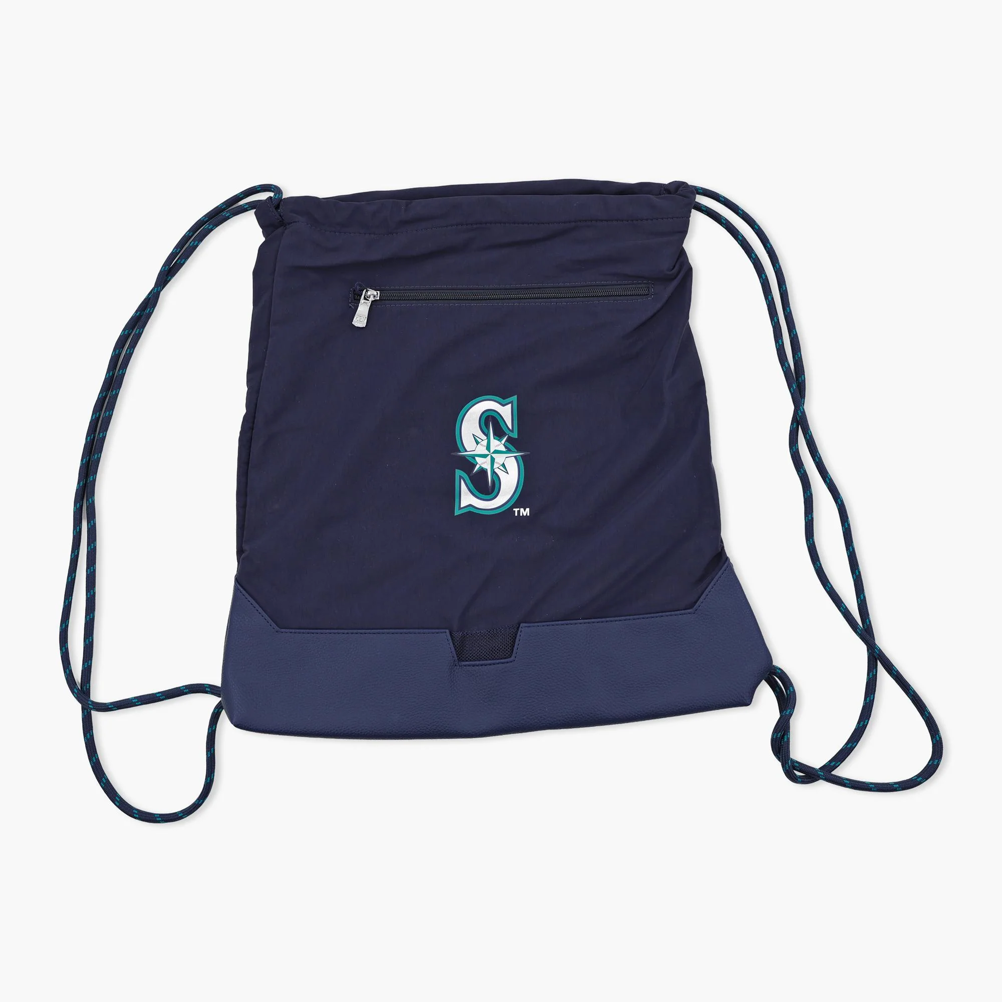 Seattle Mariners Navy Drawstring Bag