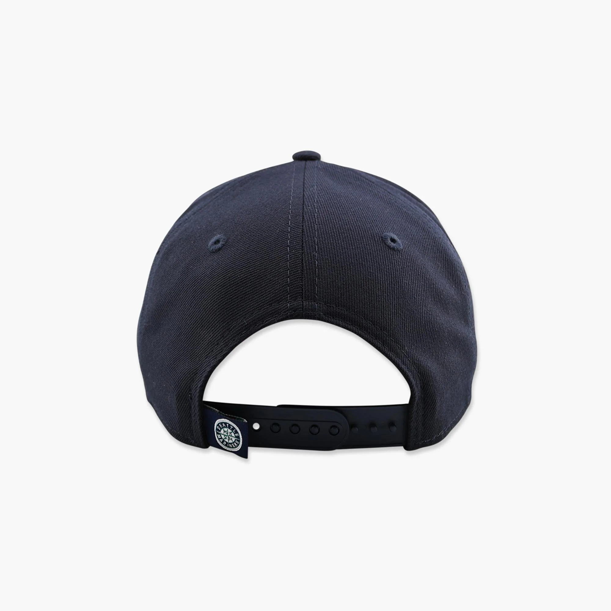 Seattle Mariners Navy Primary Logo Stretch Snapback - Image 3