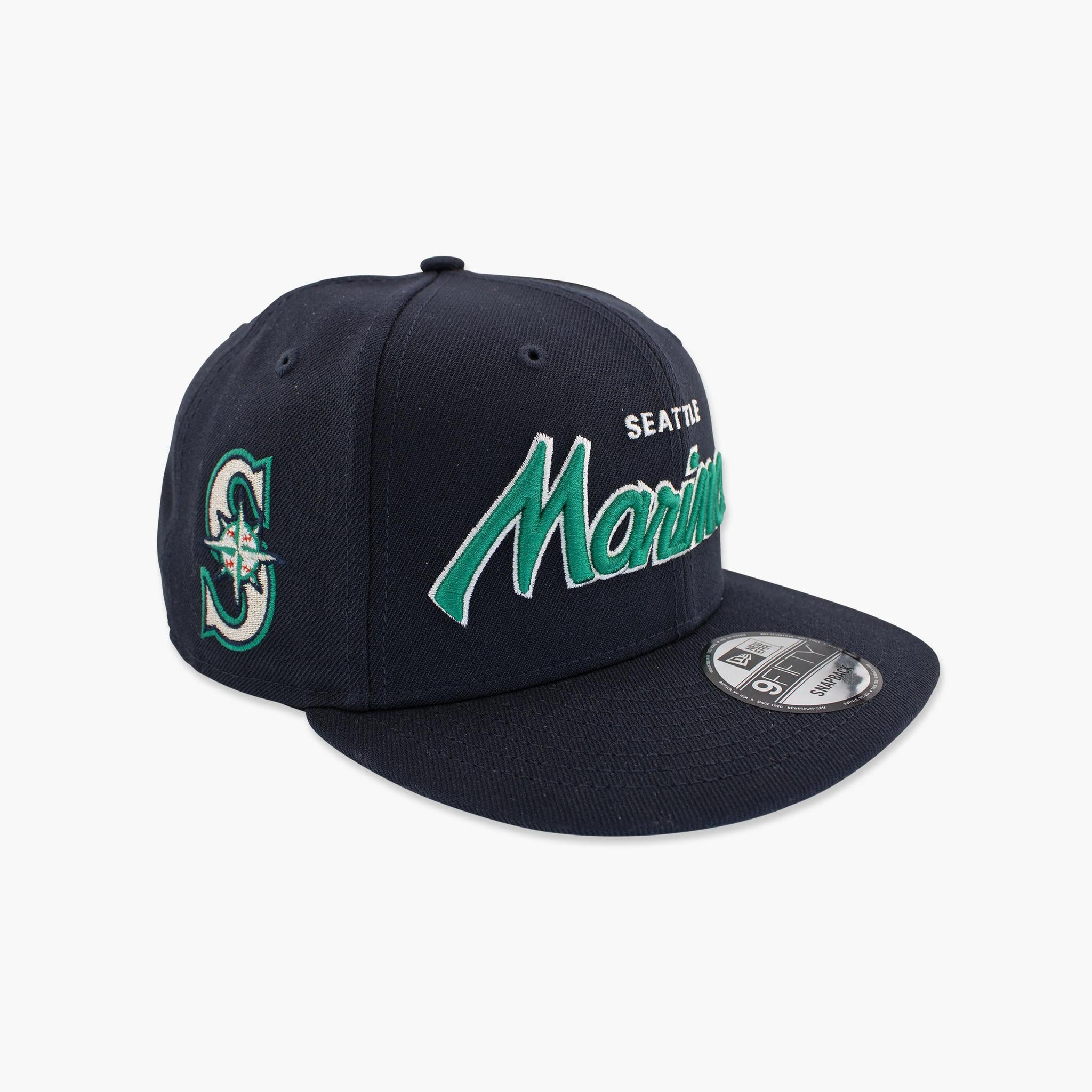 Seattle Mariners Navy Script Snapback - Image 2