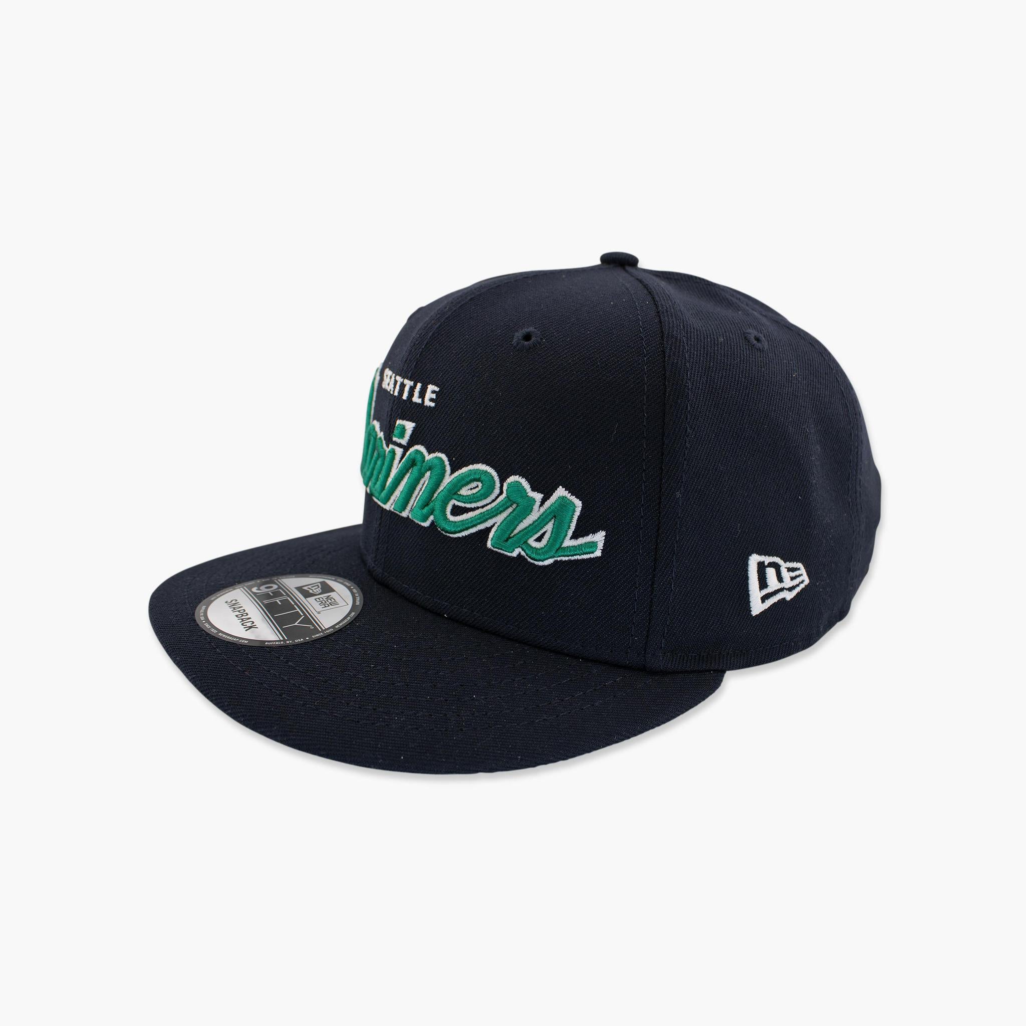 Seattle Mariners Navy Script Snapback - Image 3