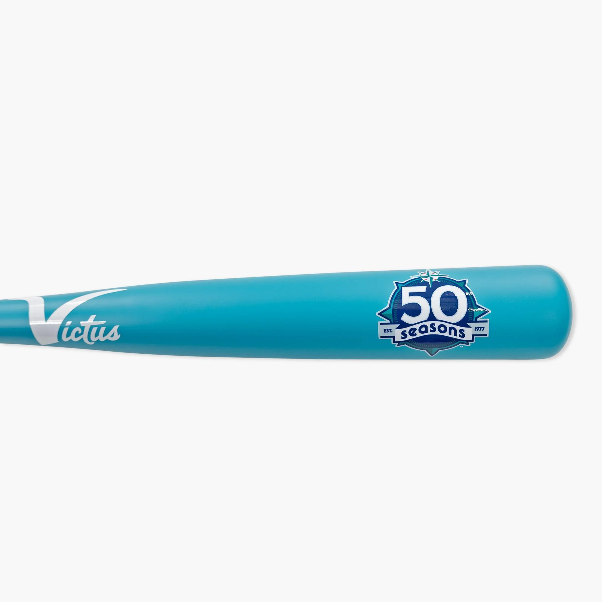 Seattle Mariners Northwest Teal Team 50th Anniversary Bat - Image 2