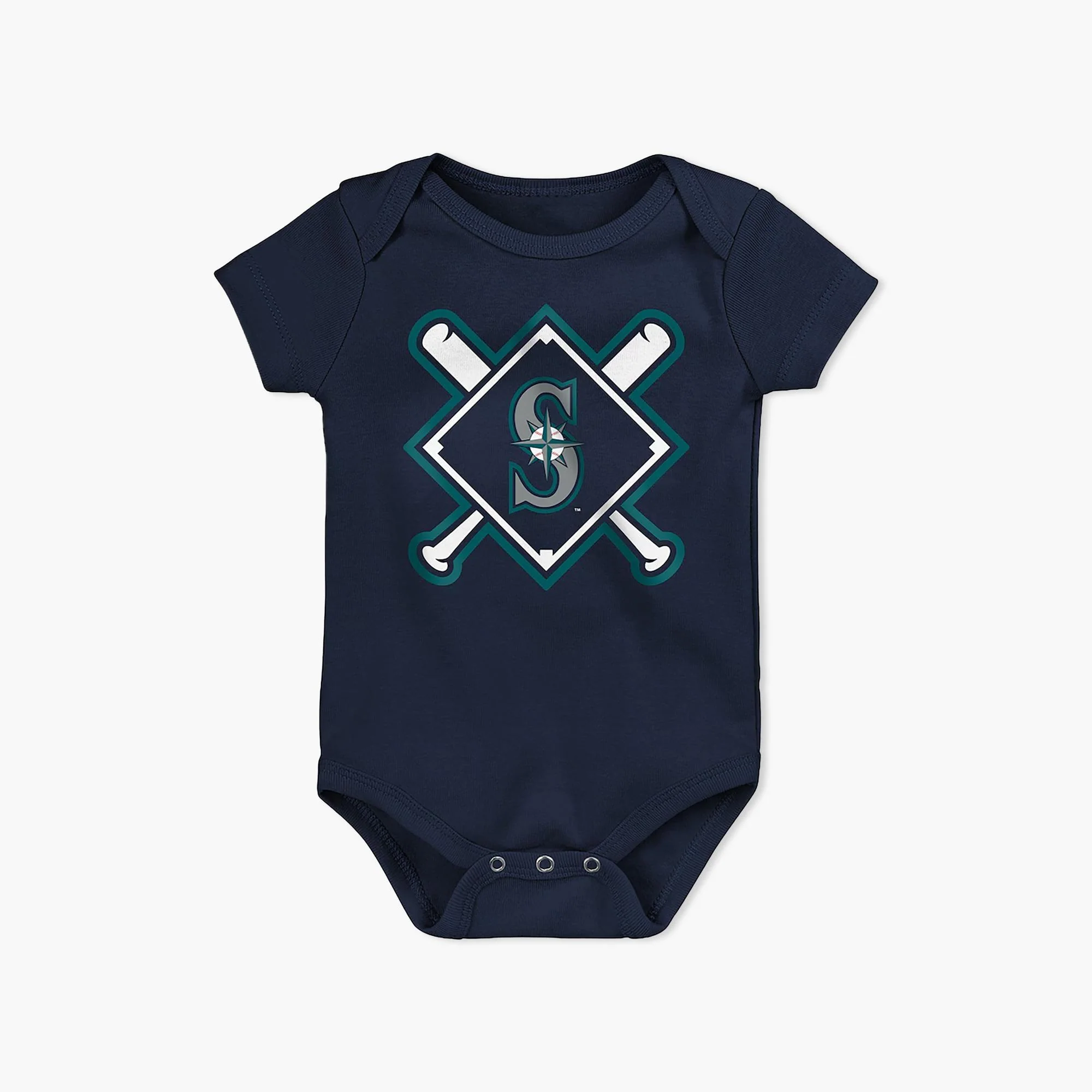 Seattle Mariners Onesie 3-Pack - Image 4