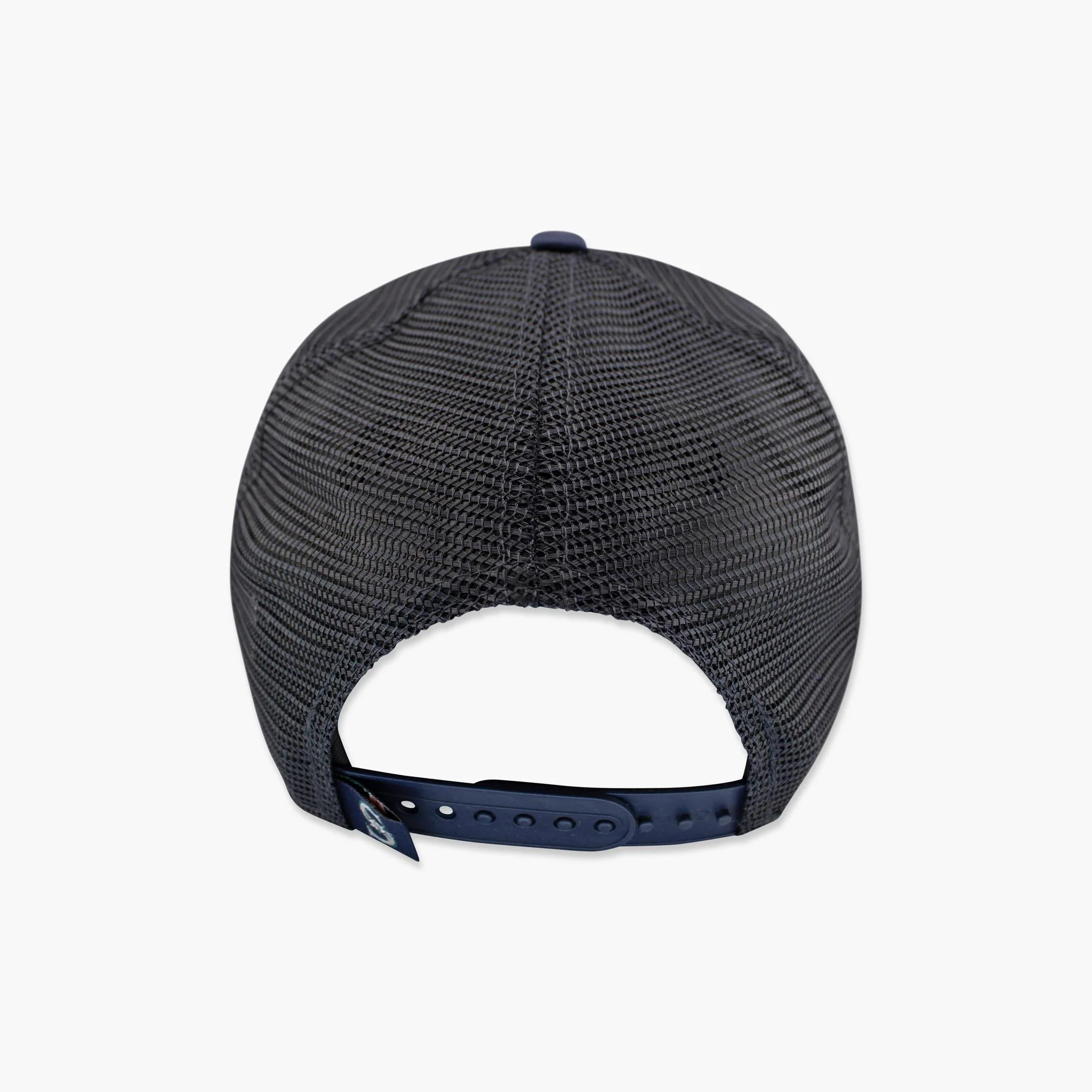 Seattle Mariners Primary Logo Distressed Trucker Hat - Image 3