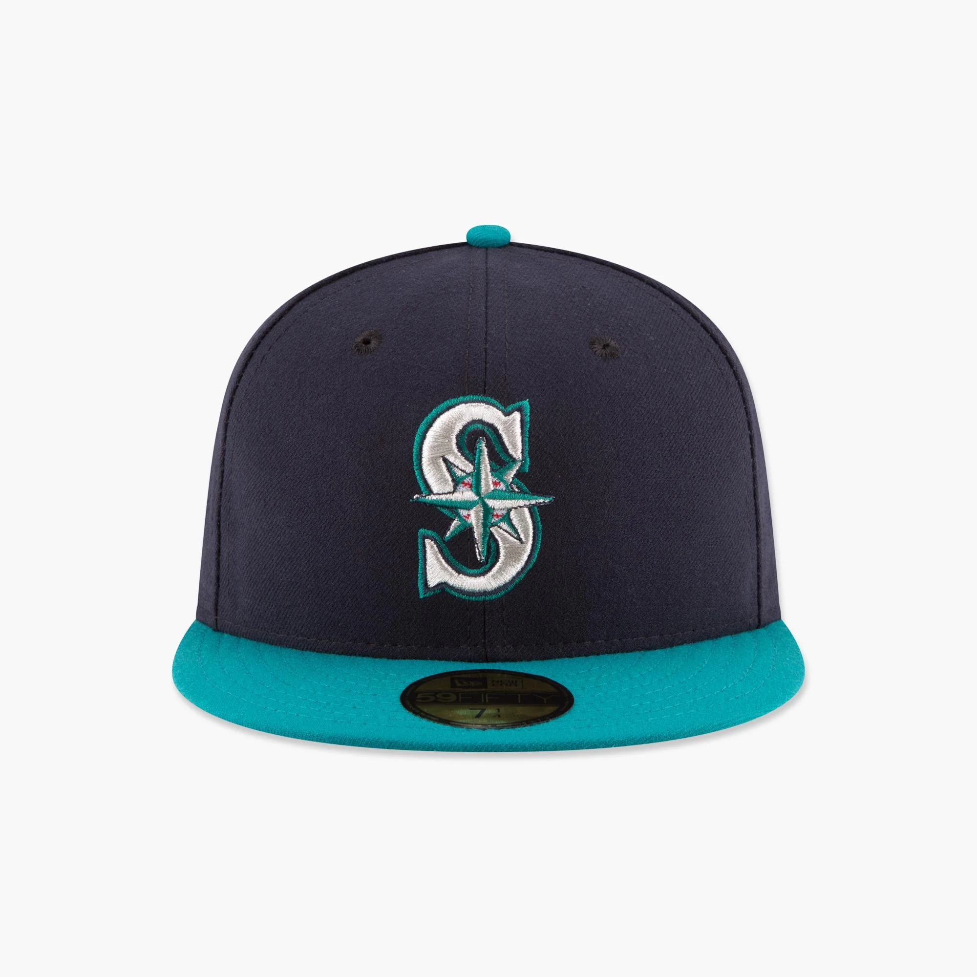 Seattle Mariners Randy Johnson Two-Tone Fitted Hat - Image 2