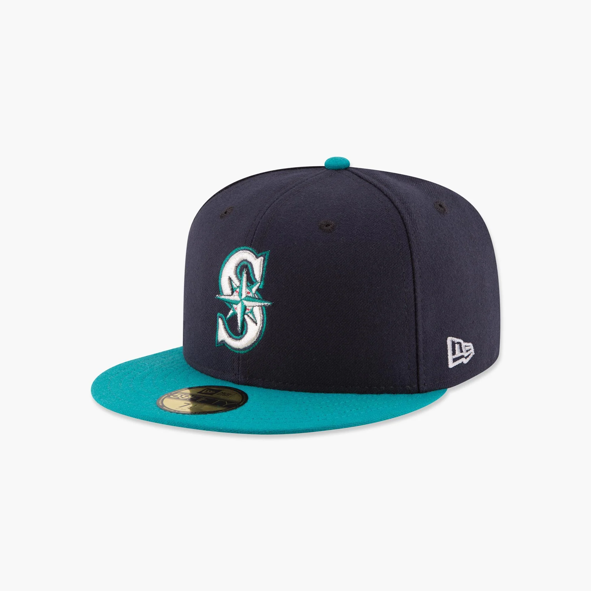 Seattle Mariners Randy Johnson Two-Tone Fitted Hat - Image 3