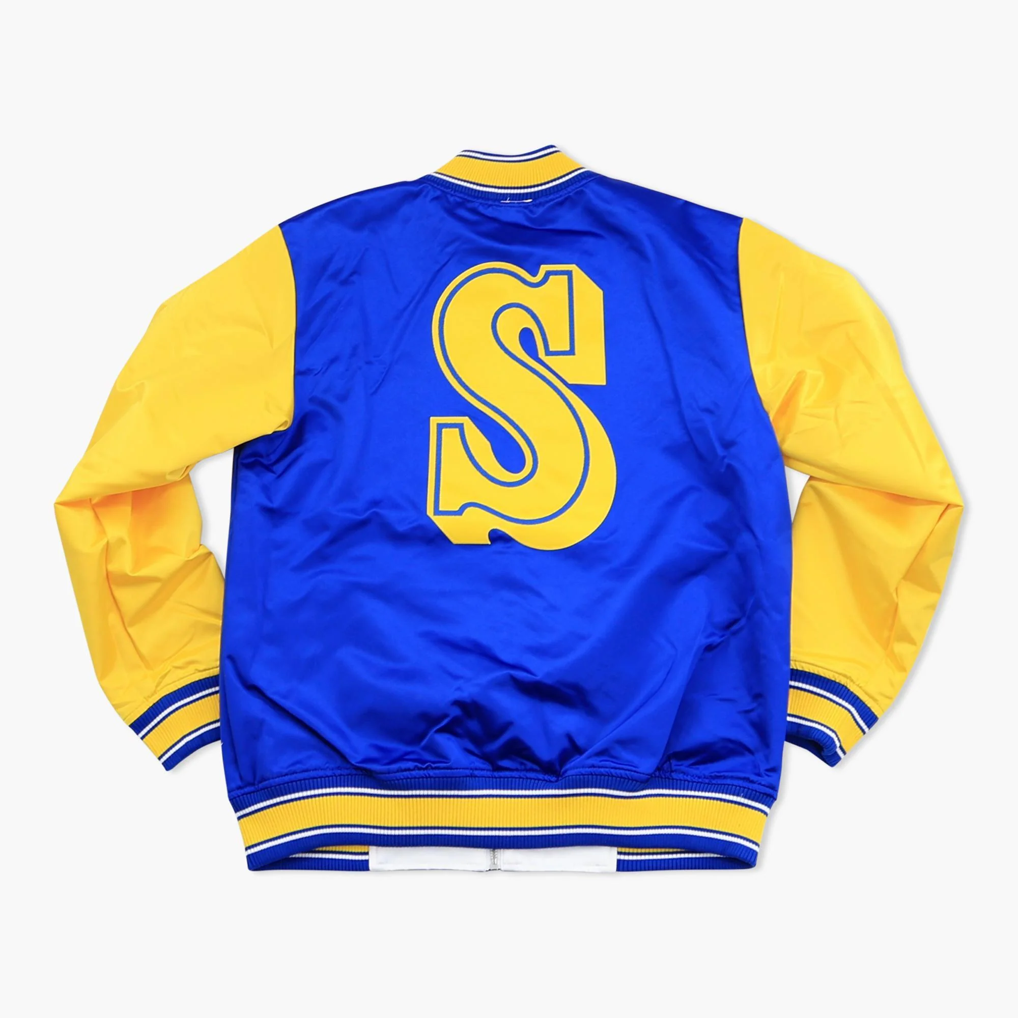 Seattle Mariners Reversible Satin Jacket - Image 4