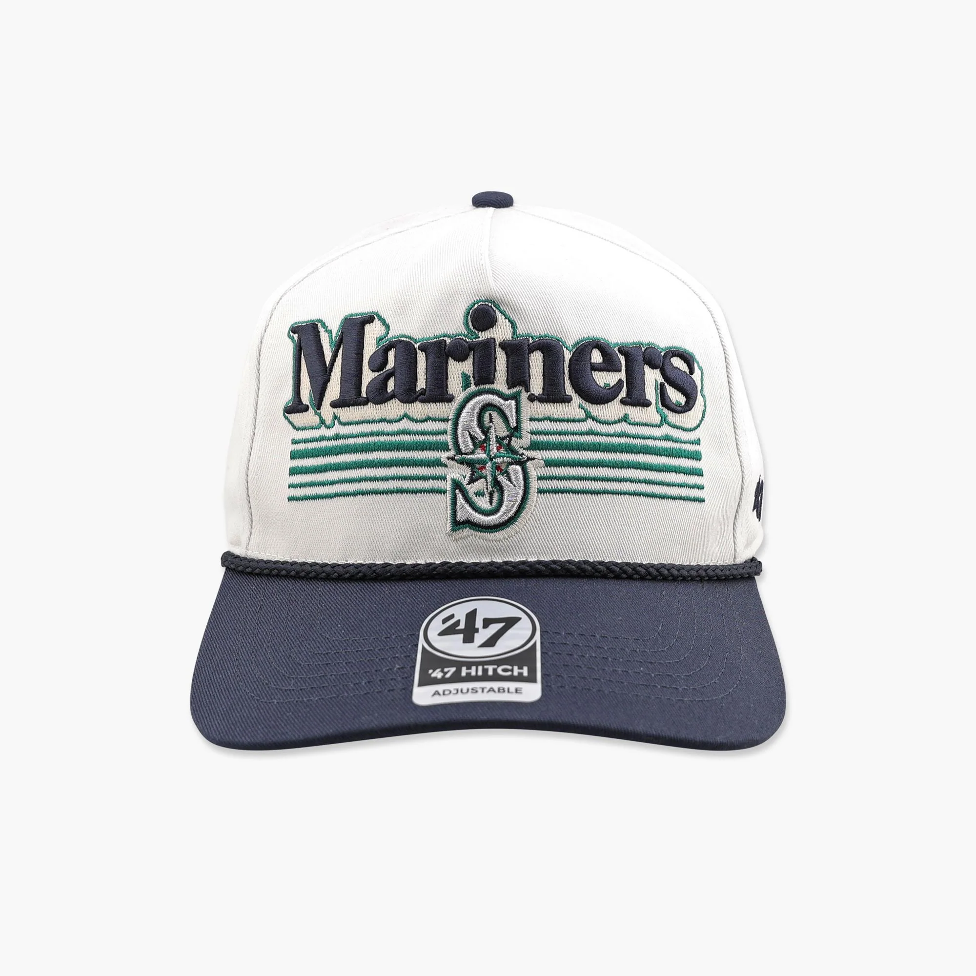 Seattle Mariners Sandstone Script Fade Rope Hitch Snapback